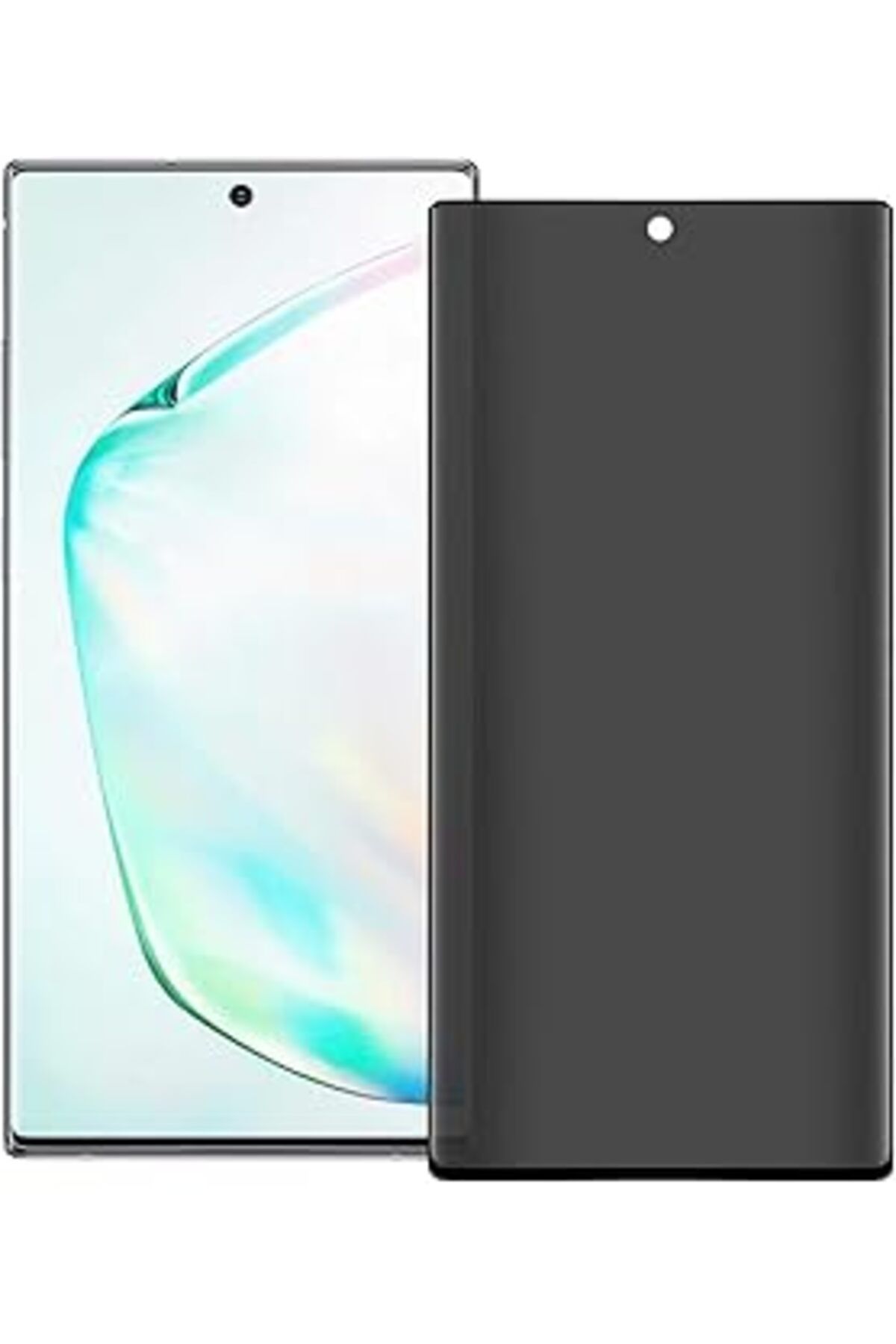 Hepta Collection Psr Aksesuar Tam Kaplayan Hayalet Mat Seramik Parmak İzi Yapmaz Ekran Koruyucu Galaxy Note 10 Ile U