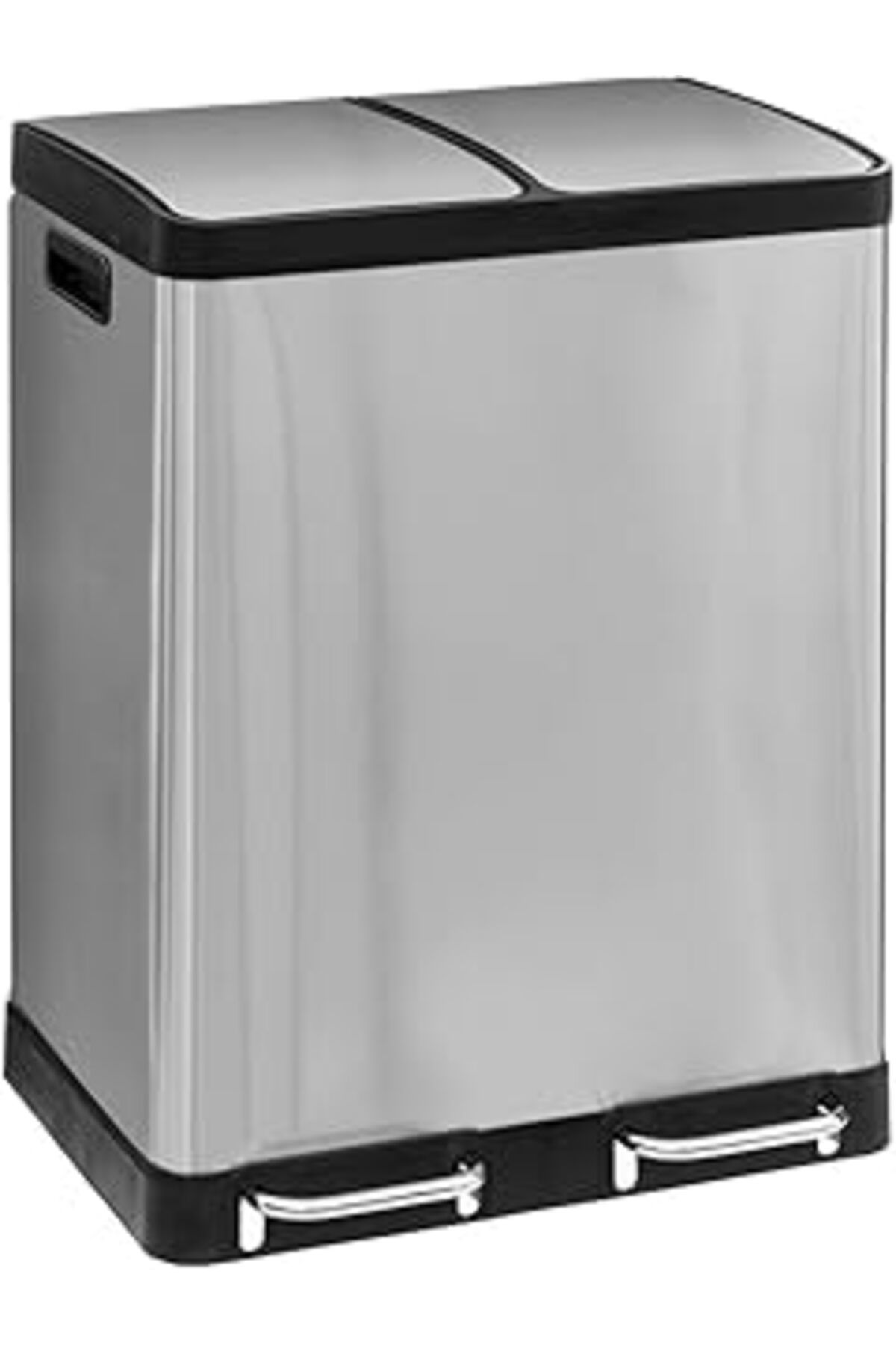 robotrend 5 Five Simply Smart Ariane İkili Paslanmaz Çelik 30+30 Litre, Çöp Kovası