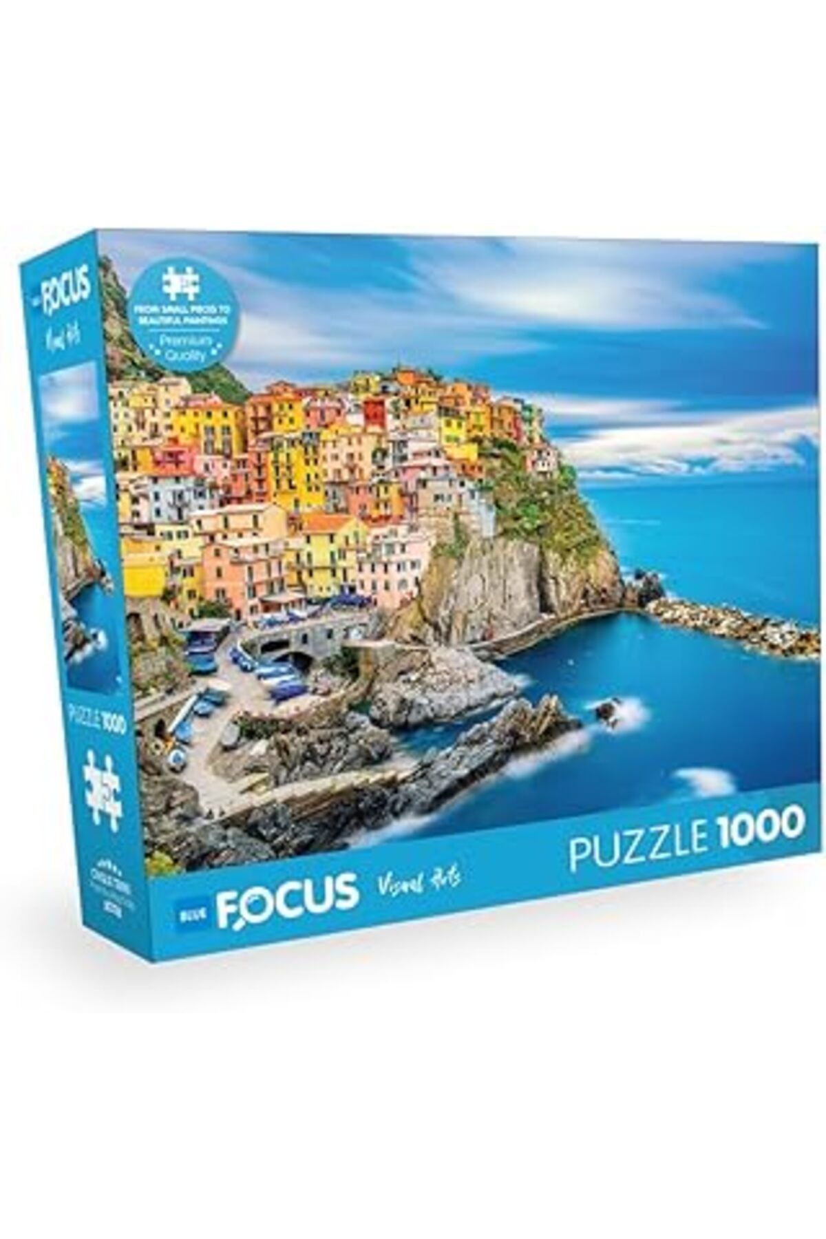 robotrend Blue Focus 1000 Parça Puzzle - Cinque Terre