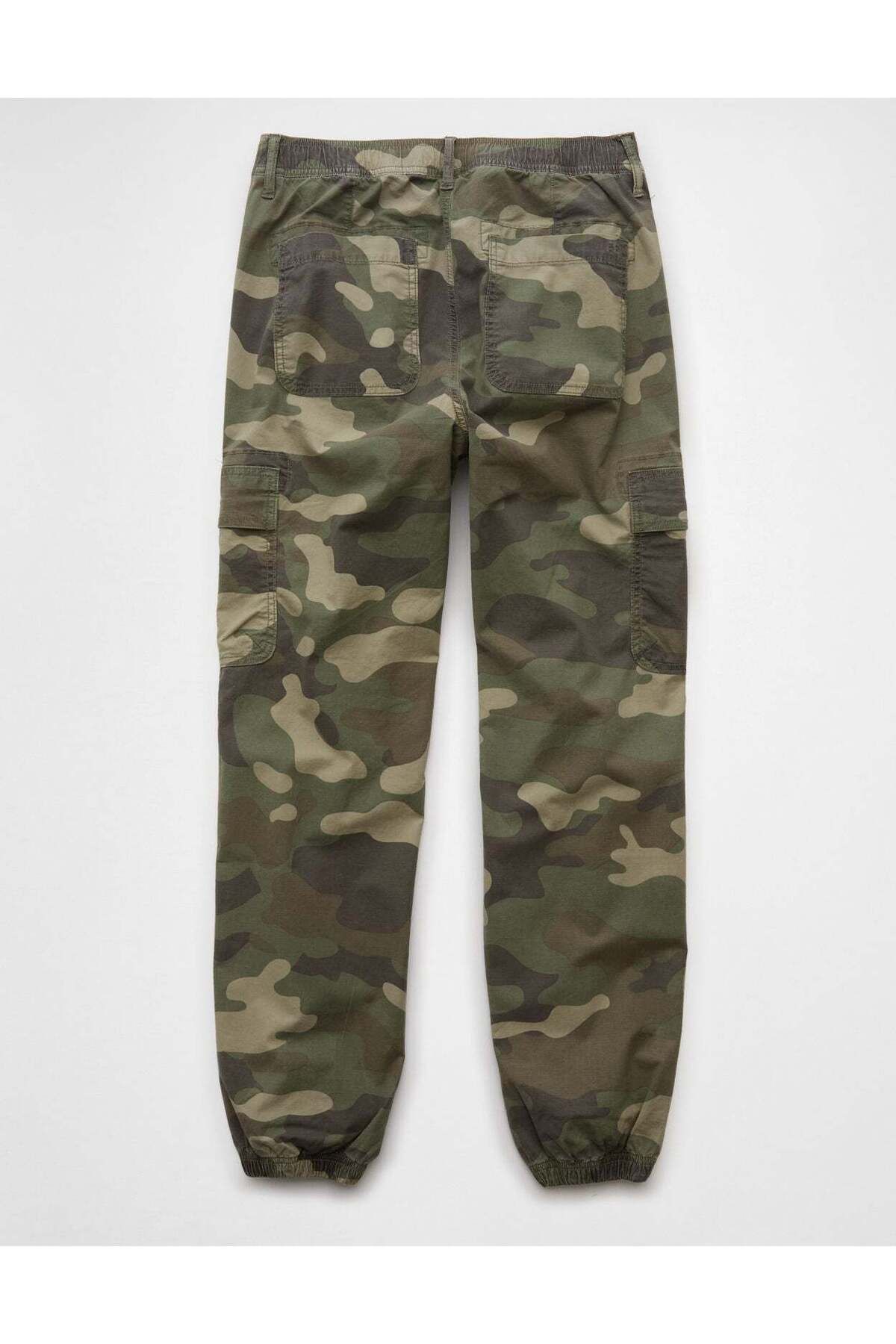 AMERICAN EAGLE-بنطلون رياضي فضفاض بخصر عالٍ من Ae Stretch 5