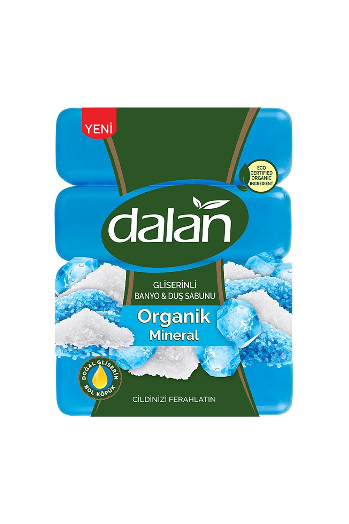Dalan Organik Mineral Gliserin.Banyo & Duş Sabunu 4X150 G