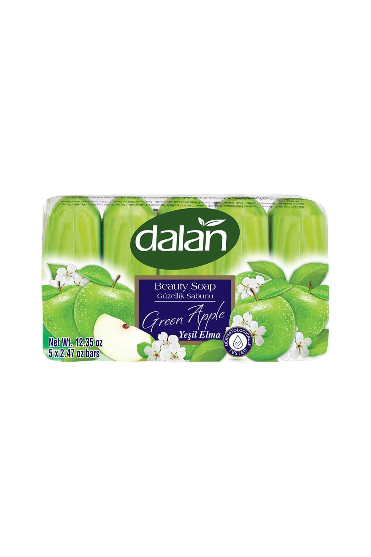 Dalan Yeşil Elma Güzellik Sabunu 5x70 G