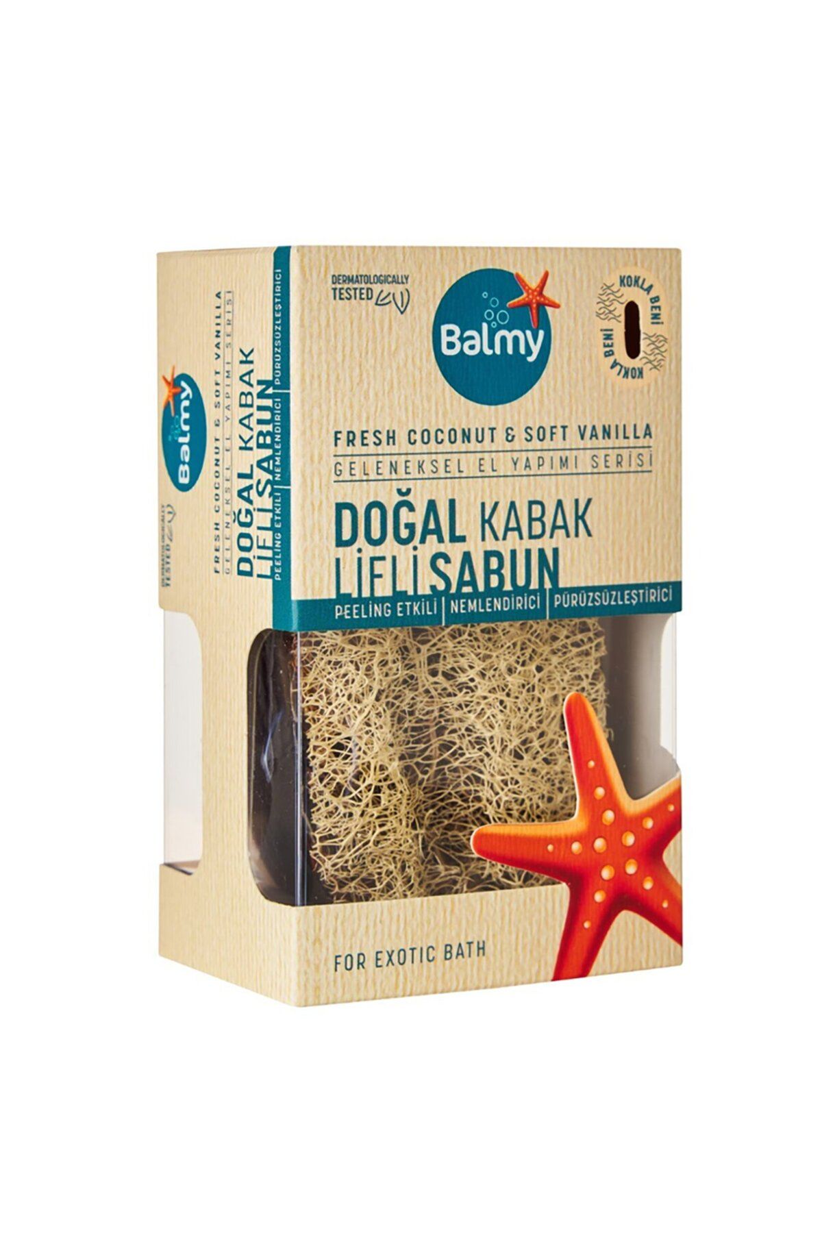 Balmy Naturel Balmy Kabak Lifli Fresh Coconut & Soft Vanilya 125 G
