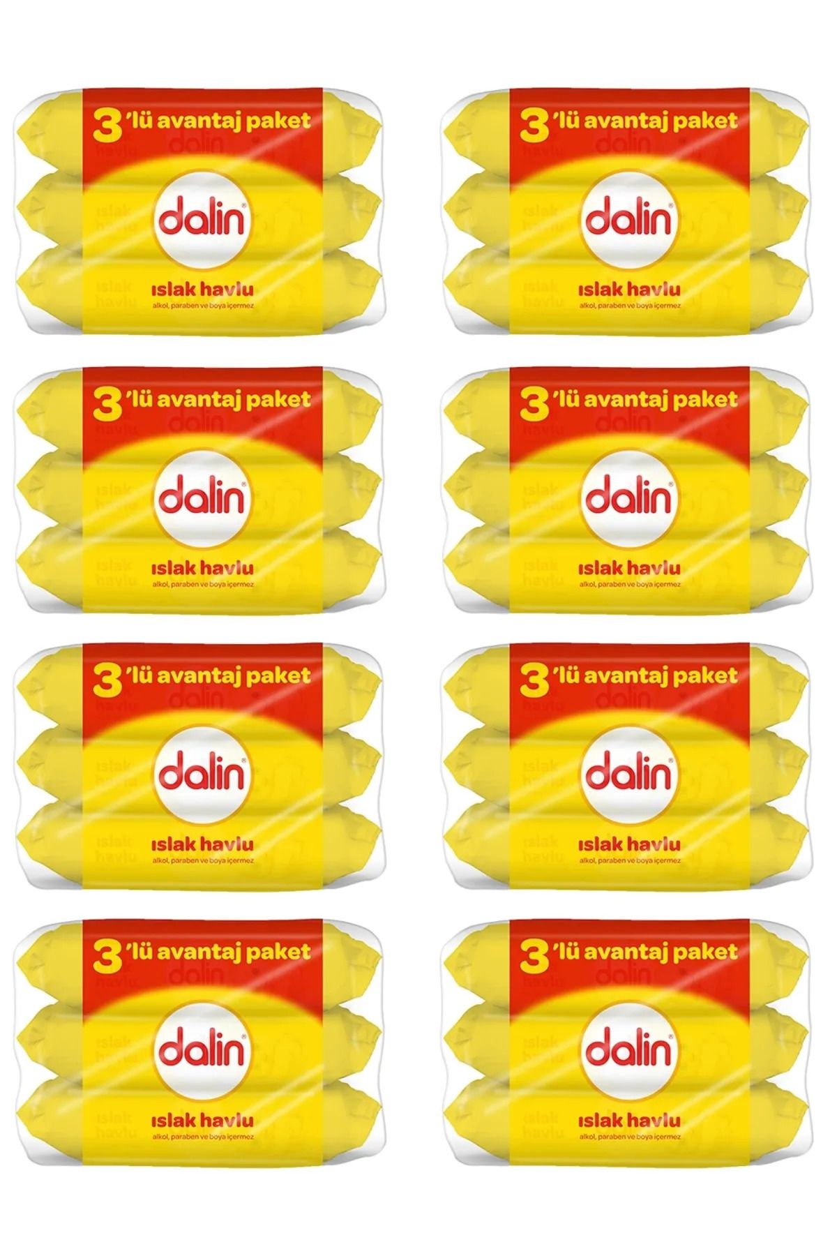 Dalin Islak Mendil 56 Lı X 24 Adet