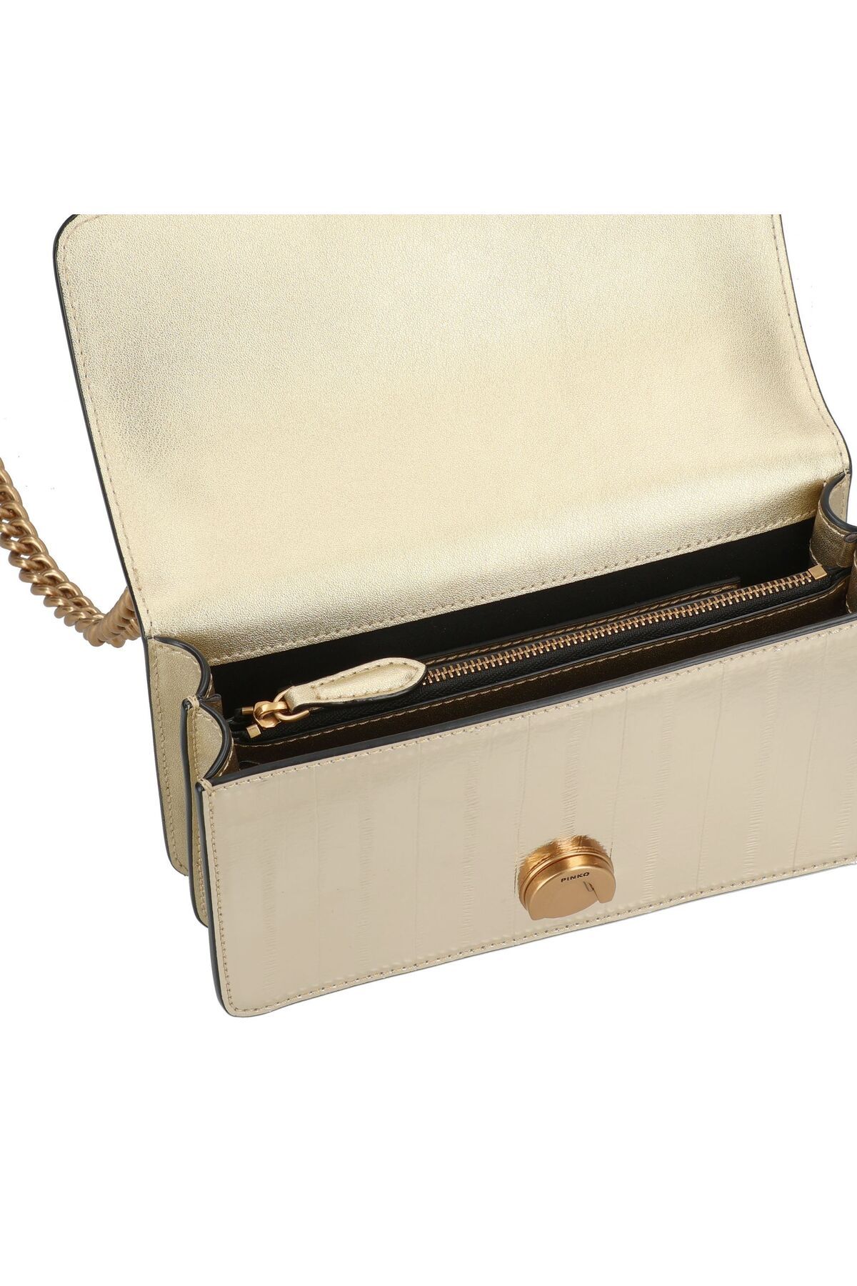 PİNKO-Love One Umhängetasche Leder 21 cm 5