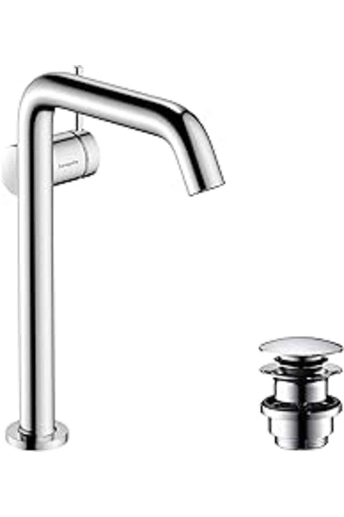 TBSProjects Hansgrohe 73370000 Tecturis S Tek Lavabo Bataryası 240 İnce Coolstart Ecosmart+ Basmalı Aç Atık Set