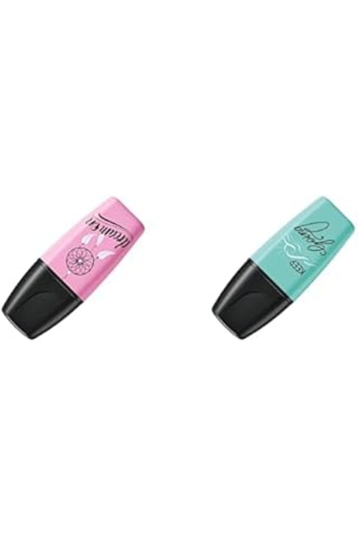 nazeninstoğu Mini Pastellove 2.0 - Fosforlu Kalem - (Fuşya+Turkuaz)