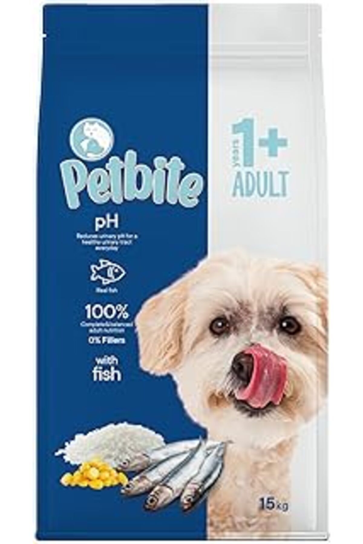 shop Petbite Yşkin Köpekler İÇin Balık Etli Kuru Köpek Sı (15 Kg, Balık)