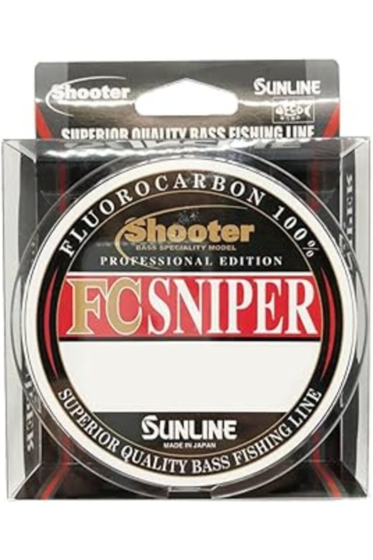 Pazarcan Sunline Fluorocarbon Line Shooter, Sniper, Natural Clear