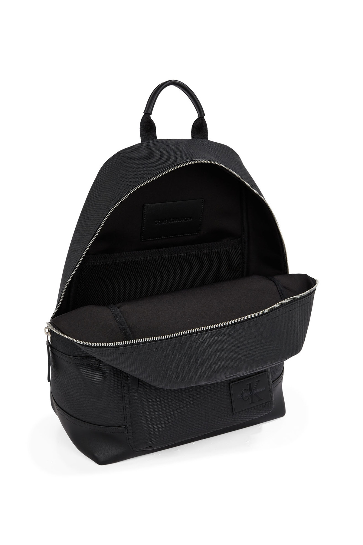 Calvin Klein Siyah Erkek Sırt Çantası COATED CENTER ZIP BACKPACK43 ...