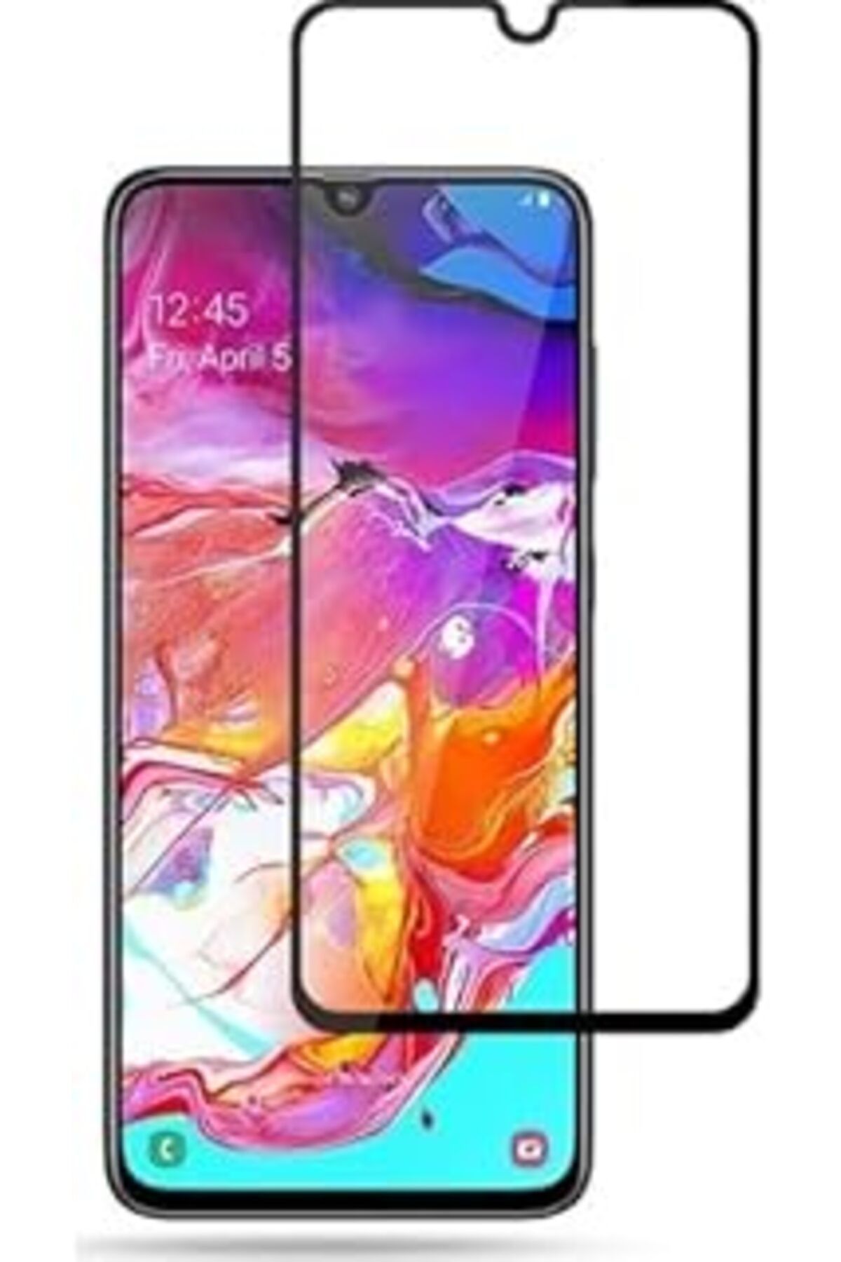 Pazarcan Toprak Bilişim Xiaomi Note 8 Uyumlu 6D Ekran Koruyucu (Tamperli Cam)
