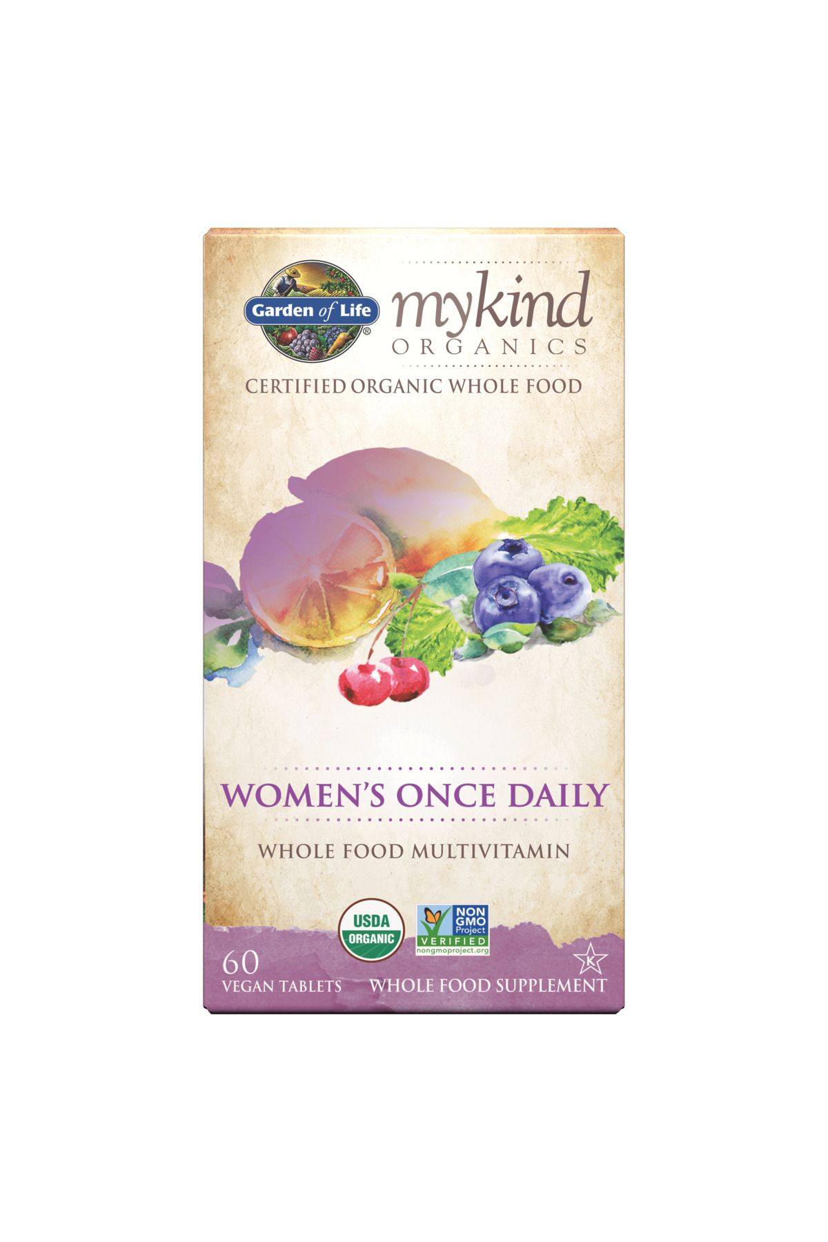 GARDEN OF LIFE-Mykind Organics Womens Once Daily 60'S 1