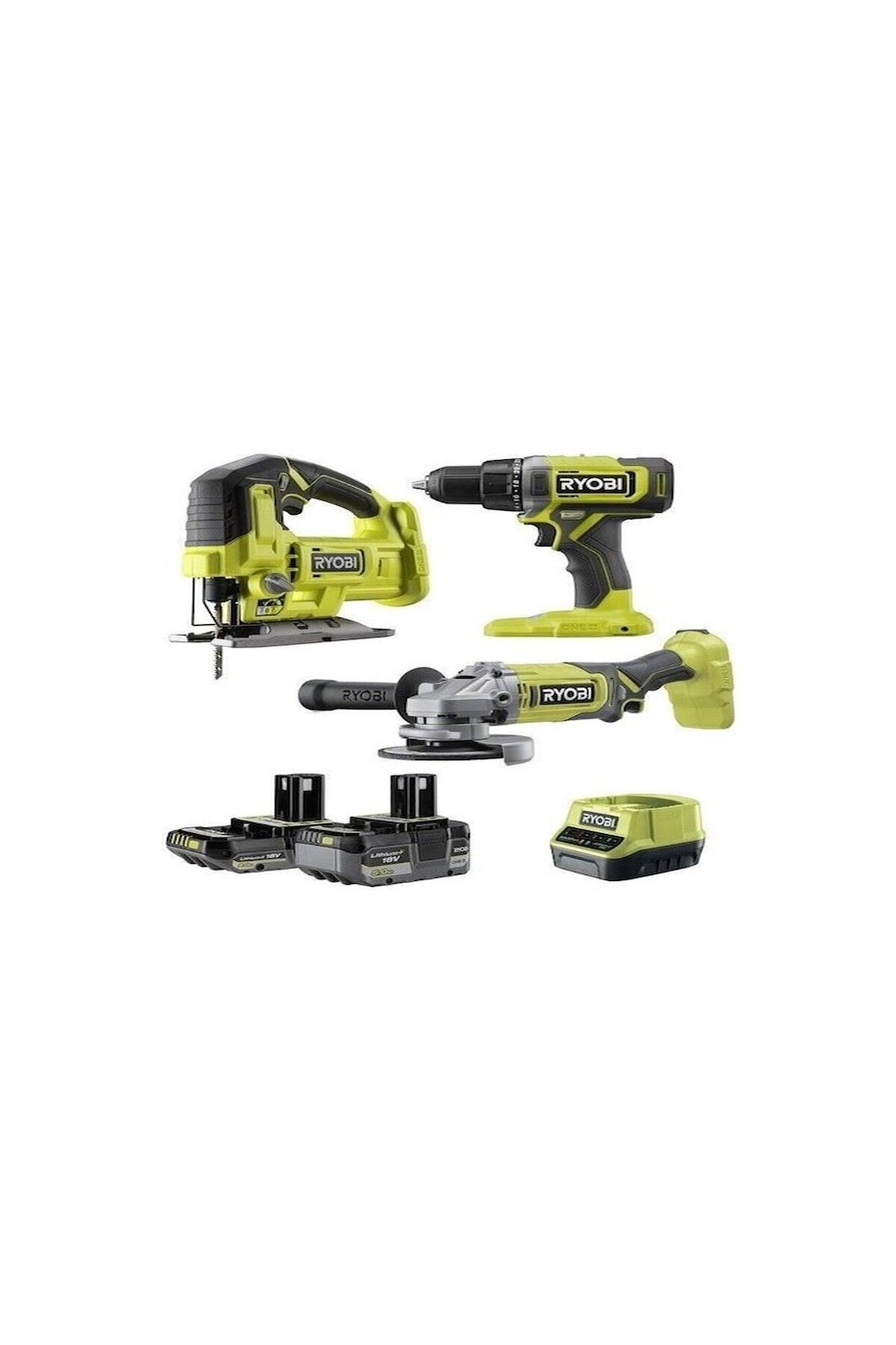 Ryobi RCK183A-252S Akülü 3 Parça Combo Çok Amaçlı Set - 5133005714