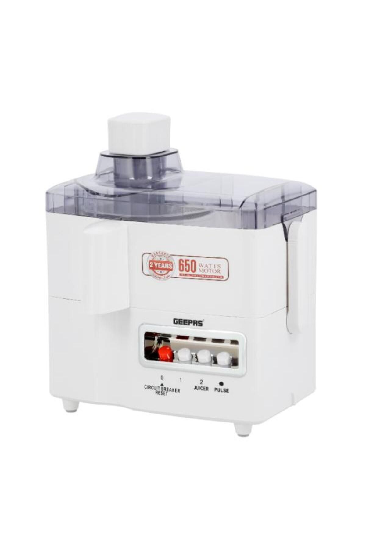 Geepas-Multifunctional 4-in-1 Food Processor (Juicer, Blender, Grinder, Chopper), 1.8L, 650W 2
