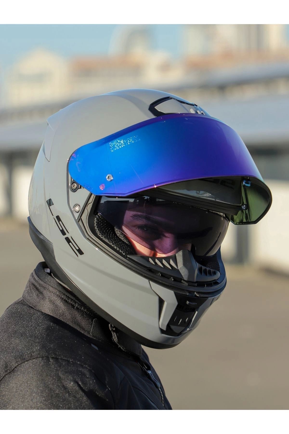 LS2-STREAM 2 NARDO GRAY HELMET 7