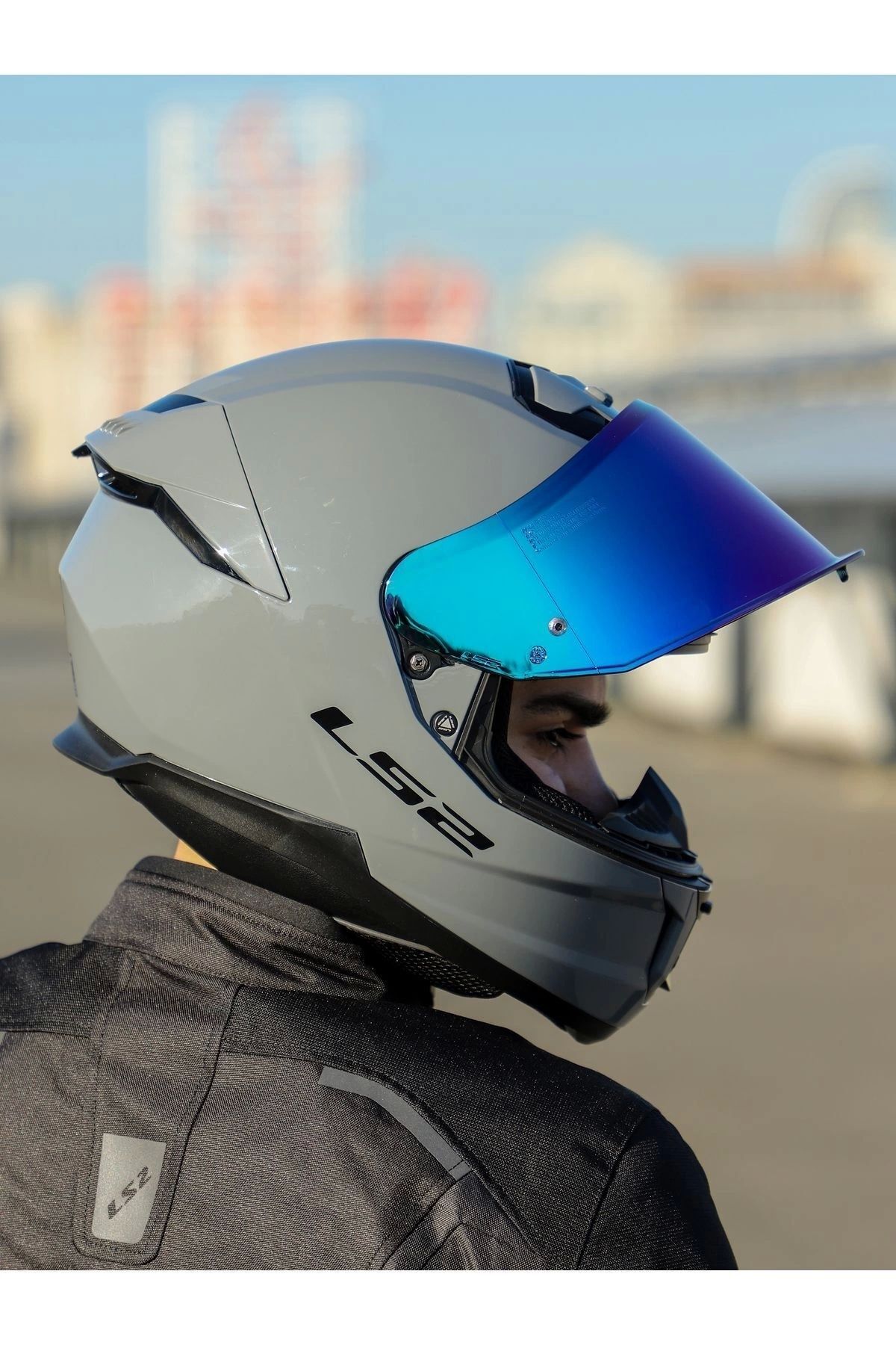 LS2-STREAM 2 NARDO GRAY HELMET 5