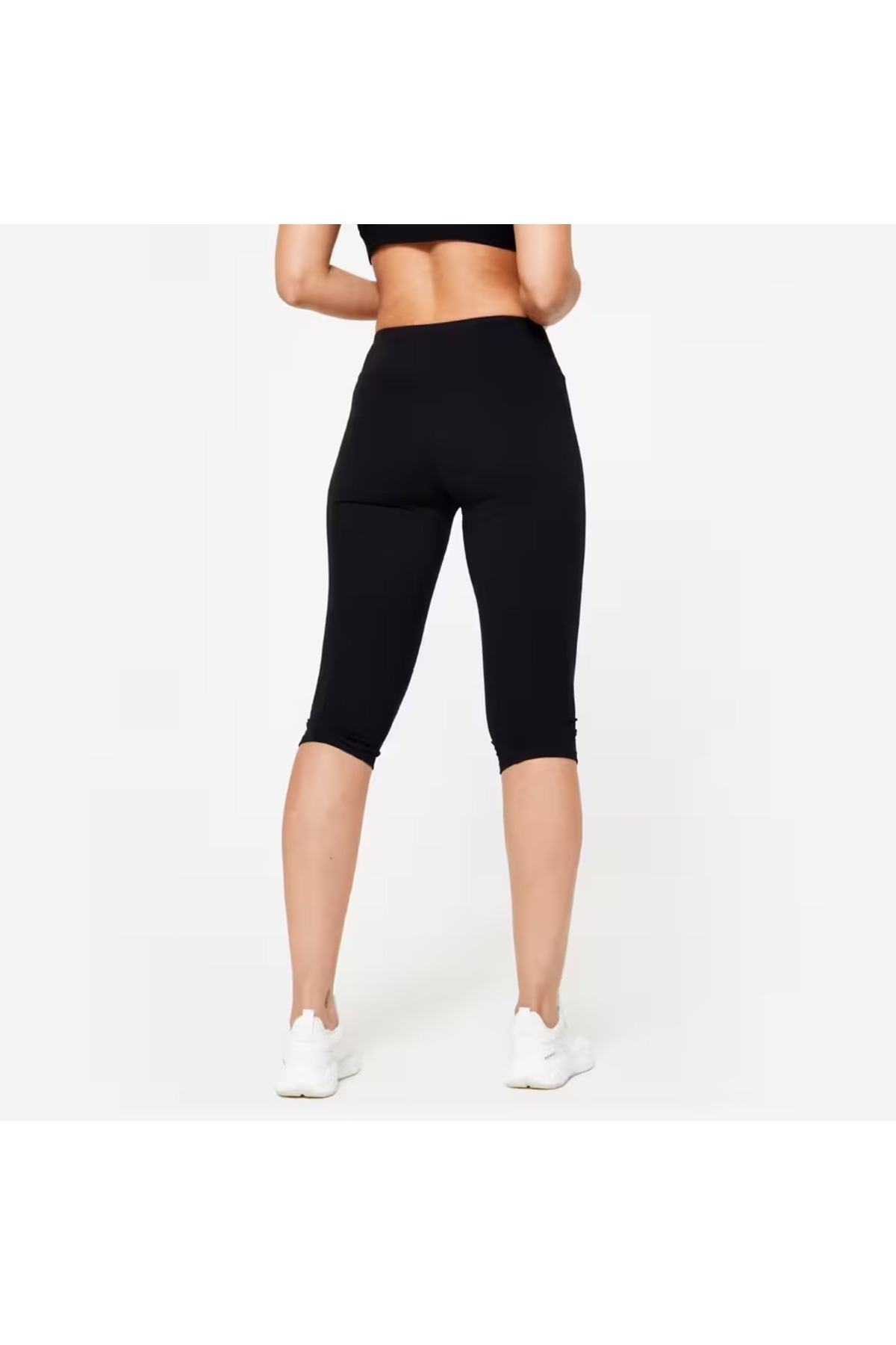 Decathlon-Ultra Black Women's Fitness Leggings 4