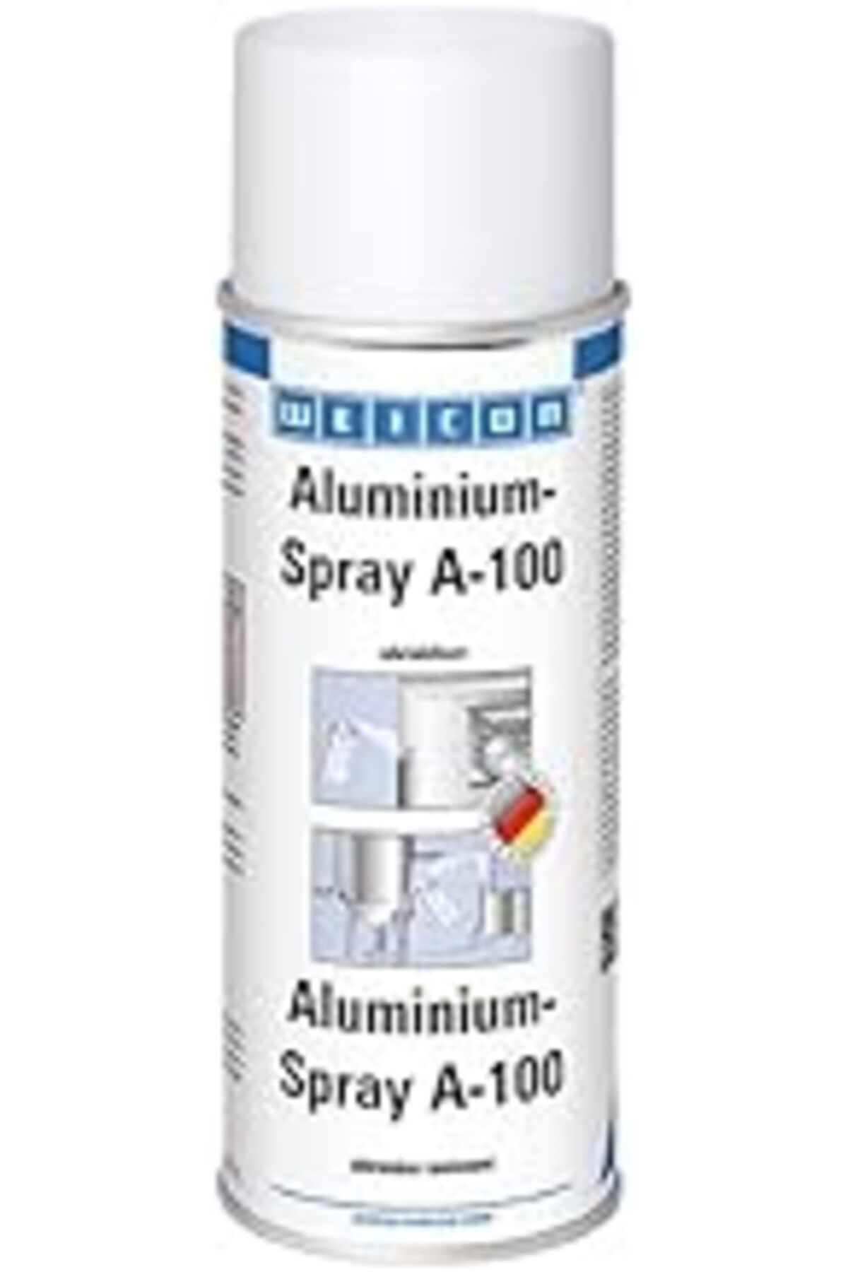 Hepta Collection Weicon Alüminyum Sprey A-100 | 400 Ml | Pas Ve Korozyona Karşı Aşınmaya Dayanıklı Koruma, Alüminyum