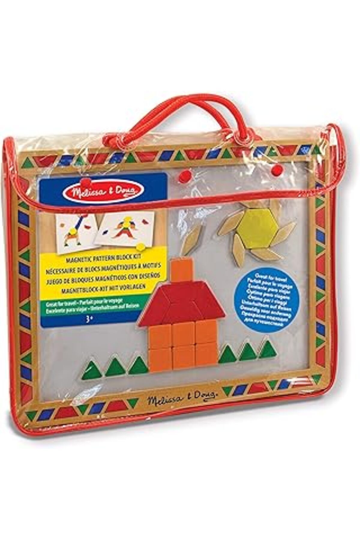robotrend Melissa & Doug 13590 Ahşap Mıknatıslı Tahta Şekiller