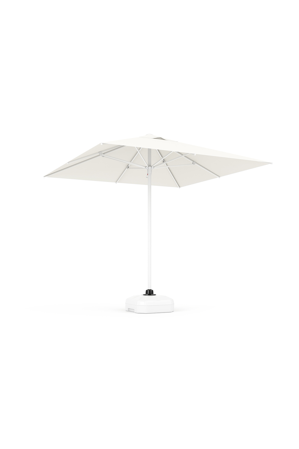 Tevalli Parasol's 250X250 Manuel Şemsiye KREM 70 Lt. Huge Bidon