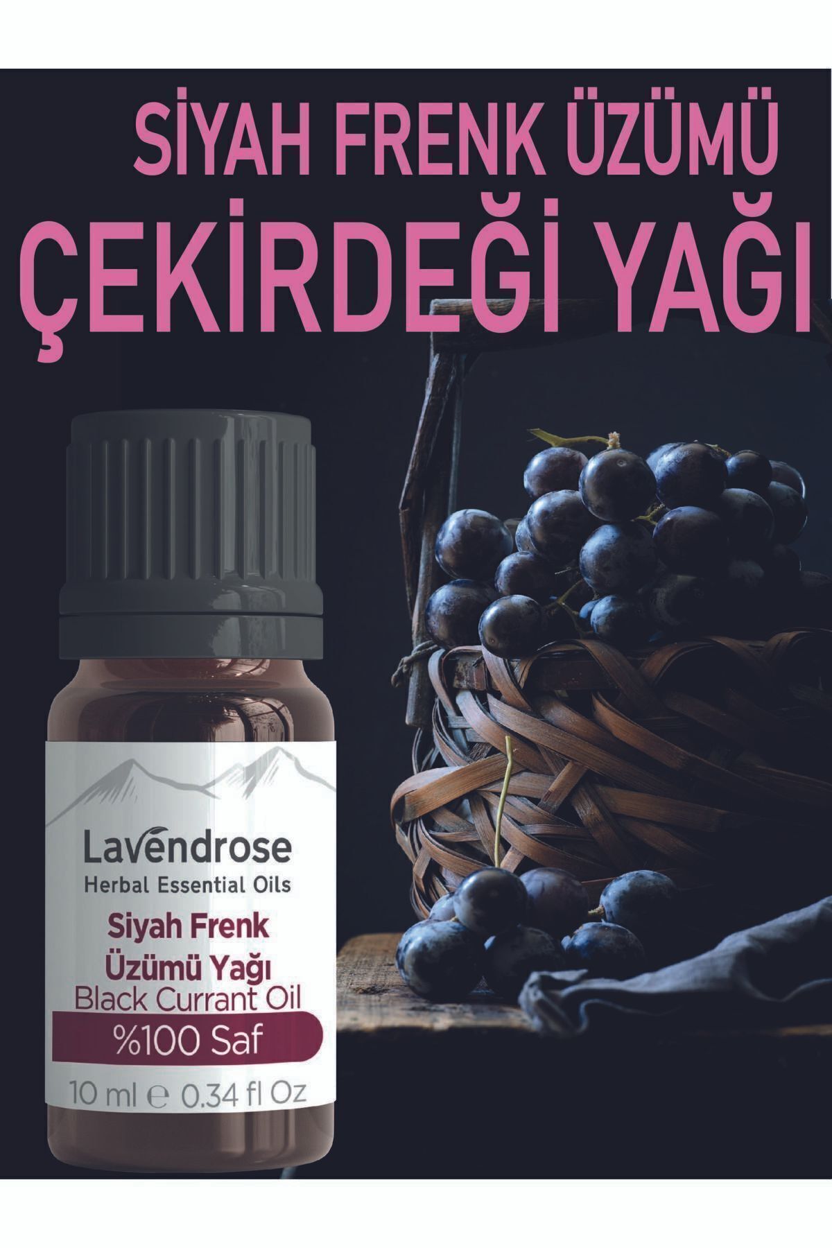 Lavendrose-زيت بذور الكشمش الأسود 10 مل زيت أوميجا 6 طبيعي 100% 6