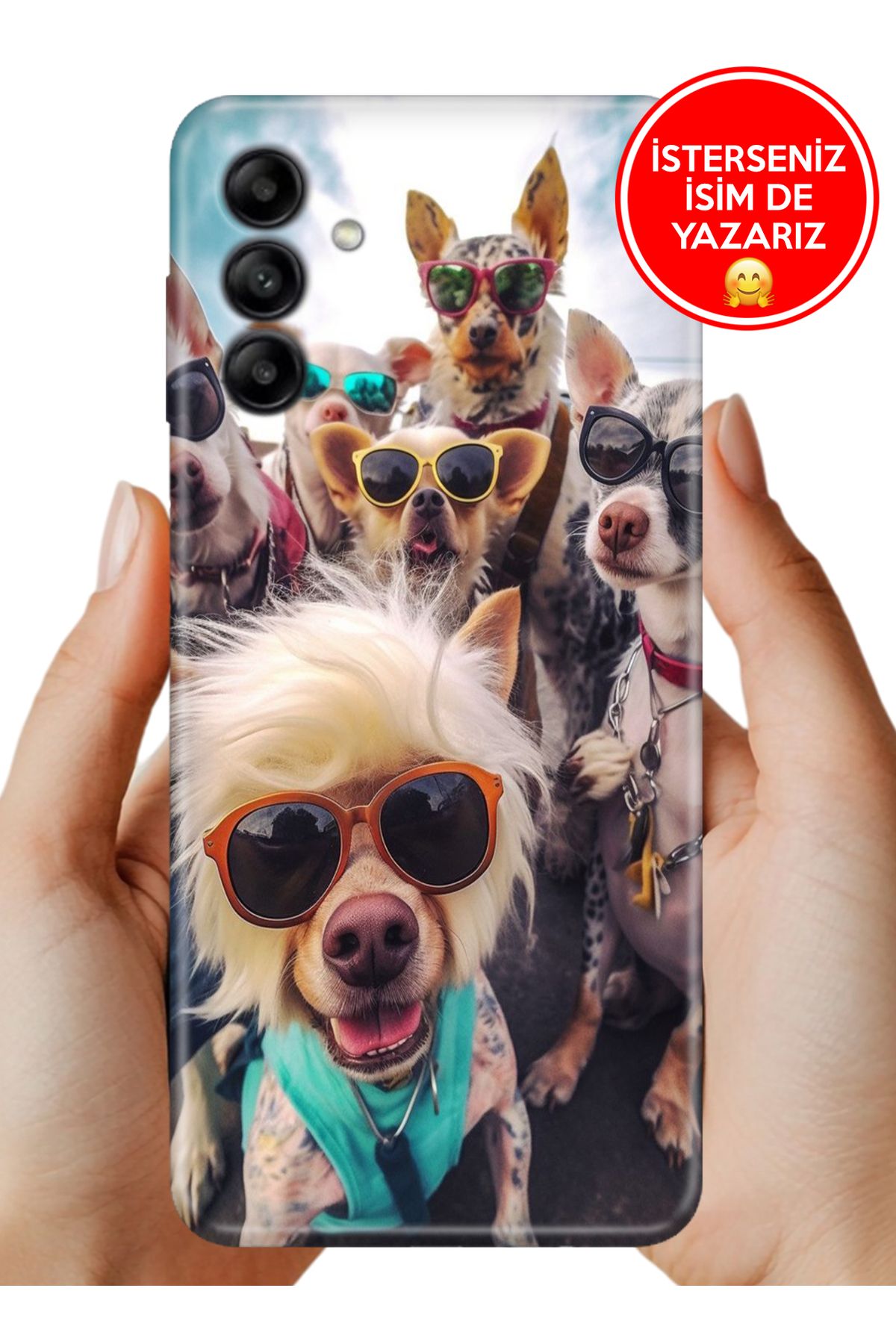 Cekuonline Samsung Galaxy M55 Kılıf Desenli Baskılı Kamera Korumalı ZRR Silikon Motorcu Patiler