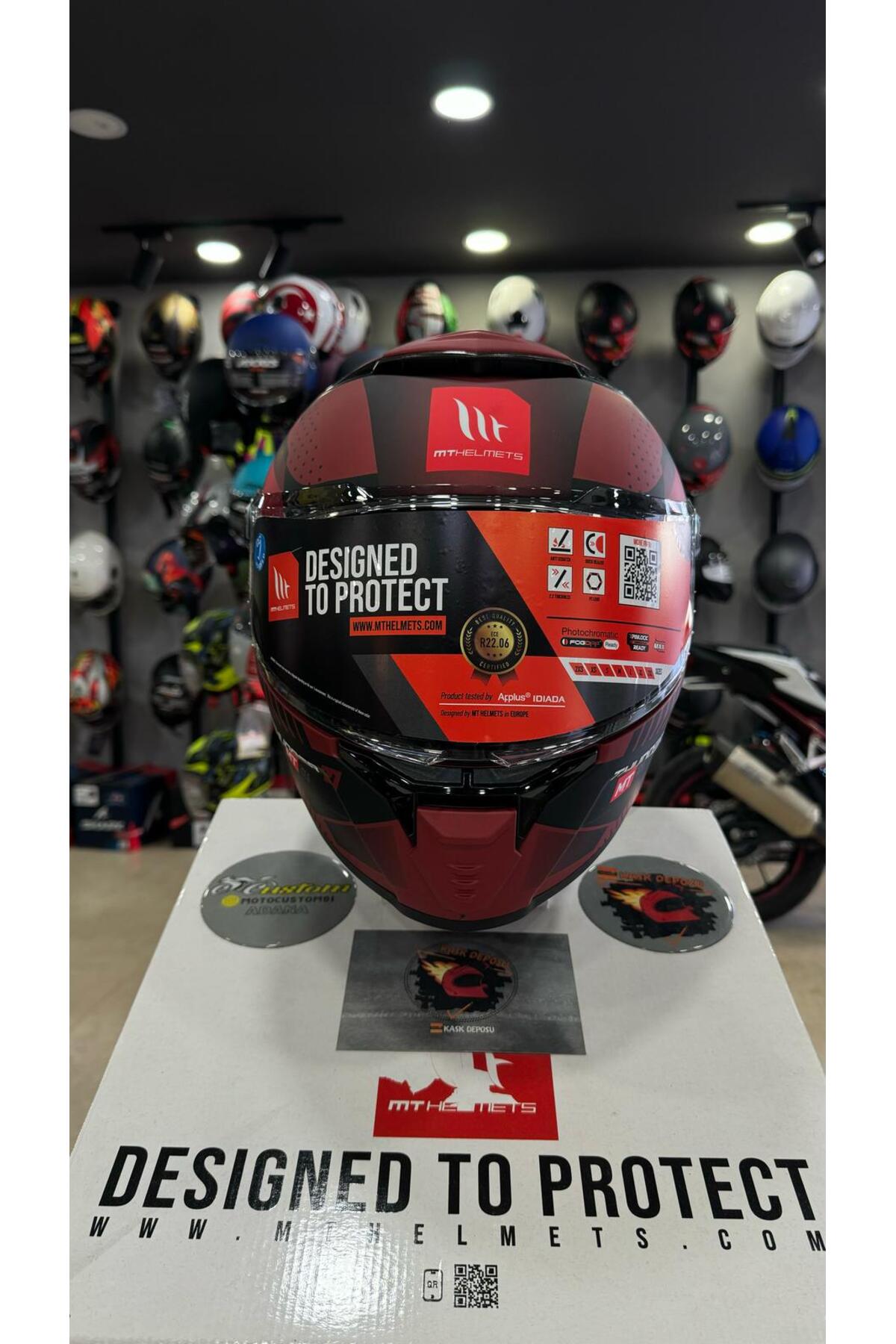 MT Helmets Thunder 4 SV Luminence D5 Mat Kırmızı - Fiyatı, Yorumları