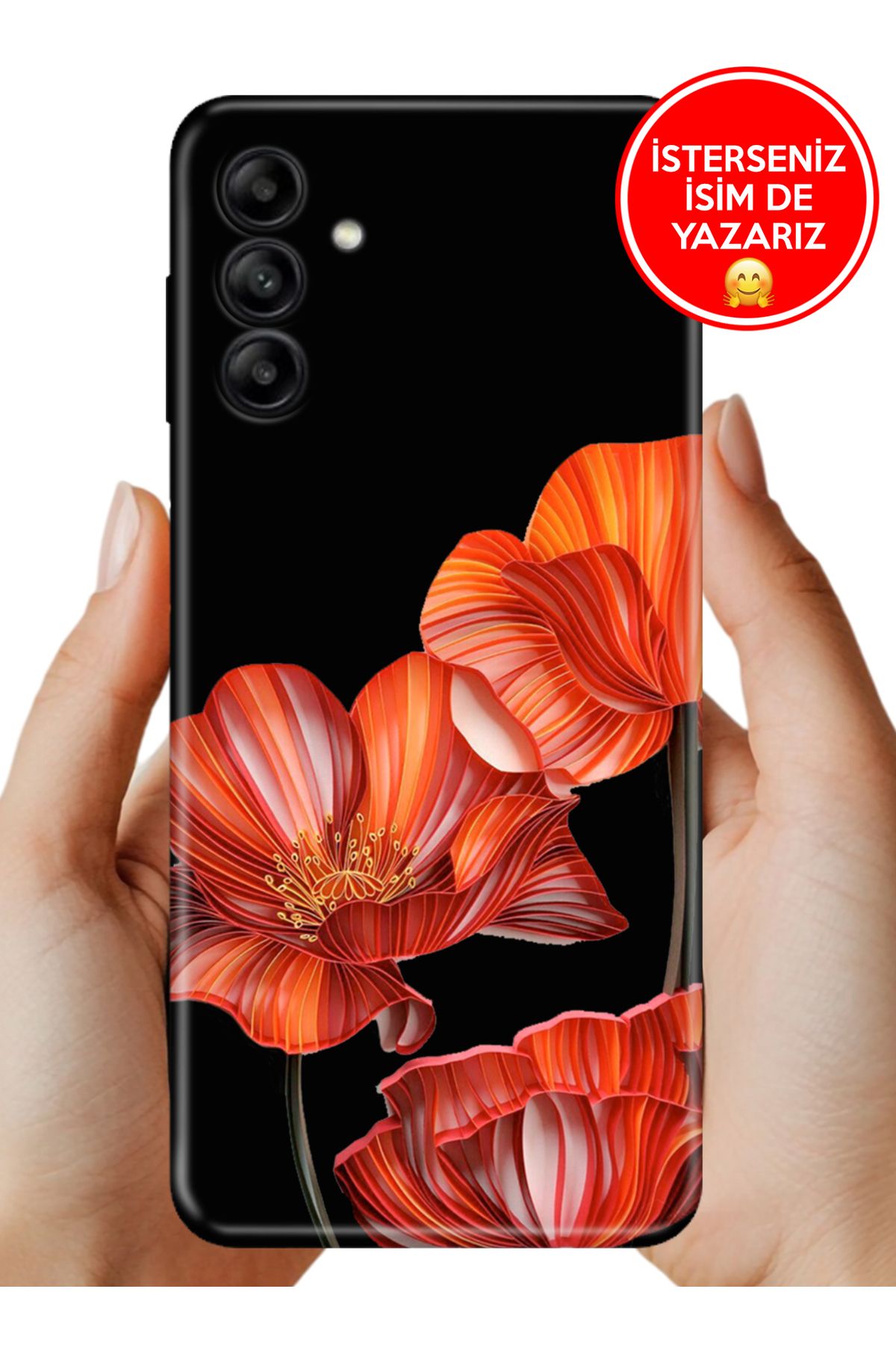 Cekuonline Samsung Galaxy M34 Kılıf Cekuform Desenli Art Silikon Benim Bahçem