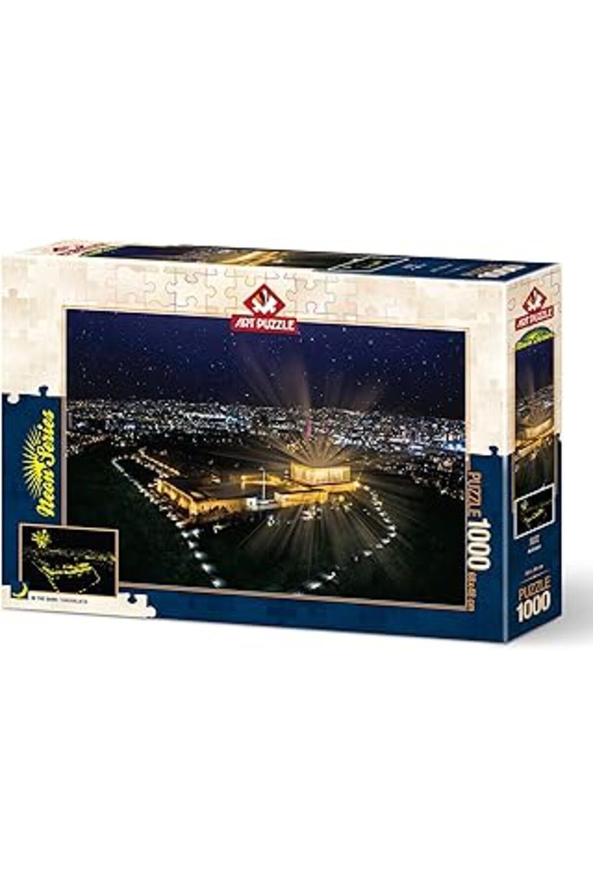 NETWORK ART Art Puzzle Anıtkabir 1000 Parça Neon Puzzle