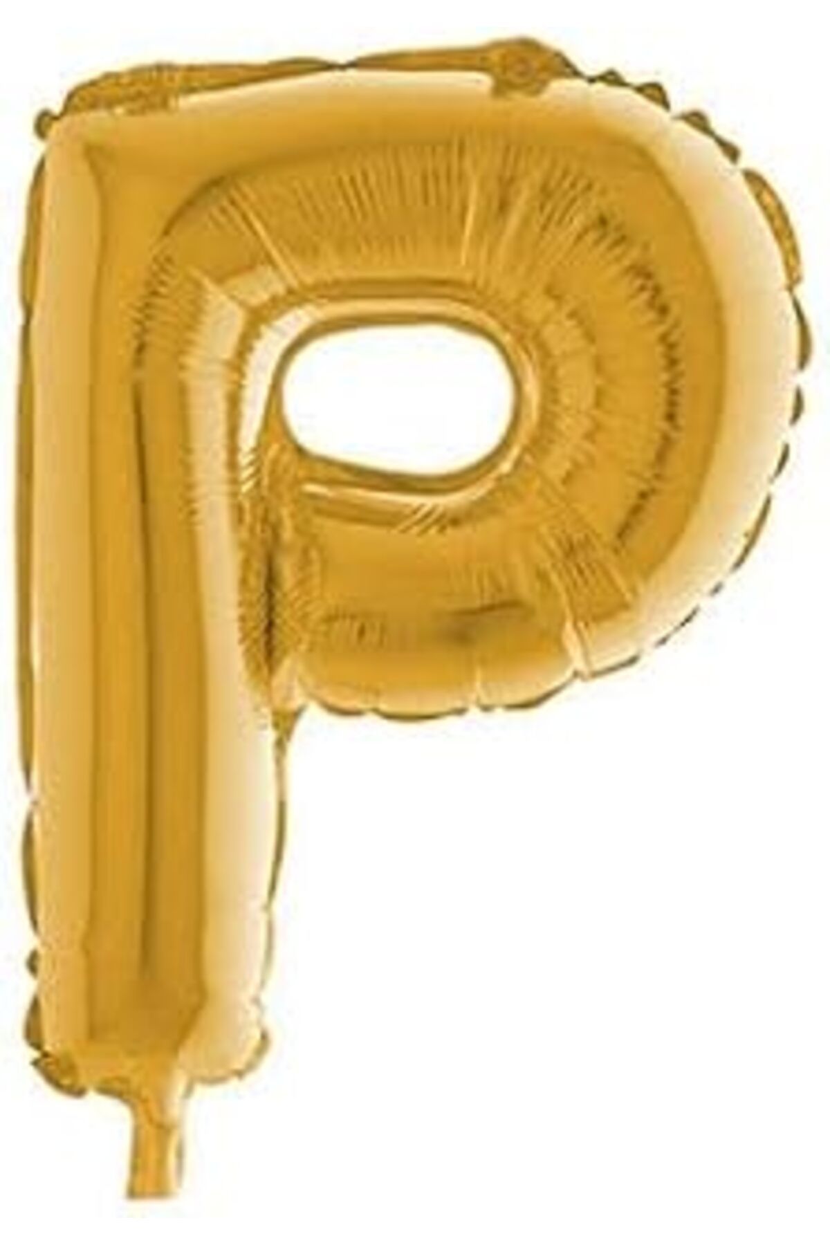 robotrend Benim Marifetlerim - P Harfi Altın Folyo Balon 40 İnch 90 Cm