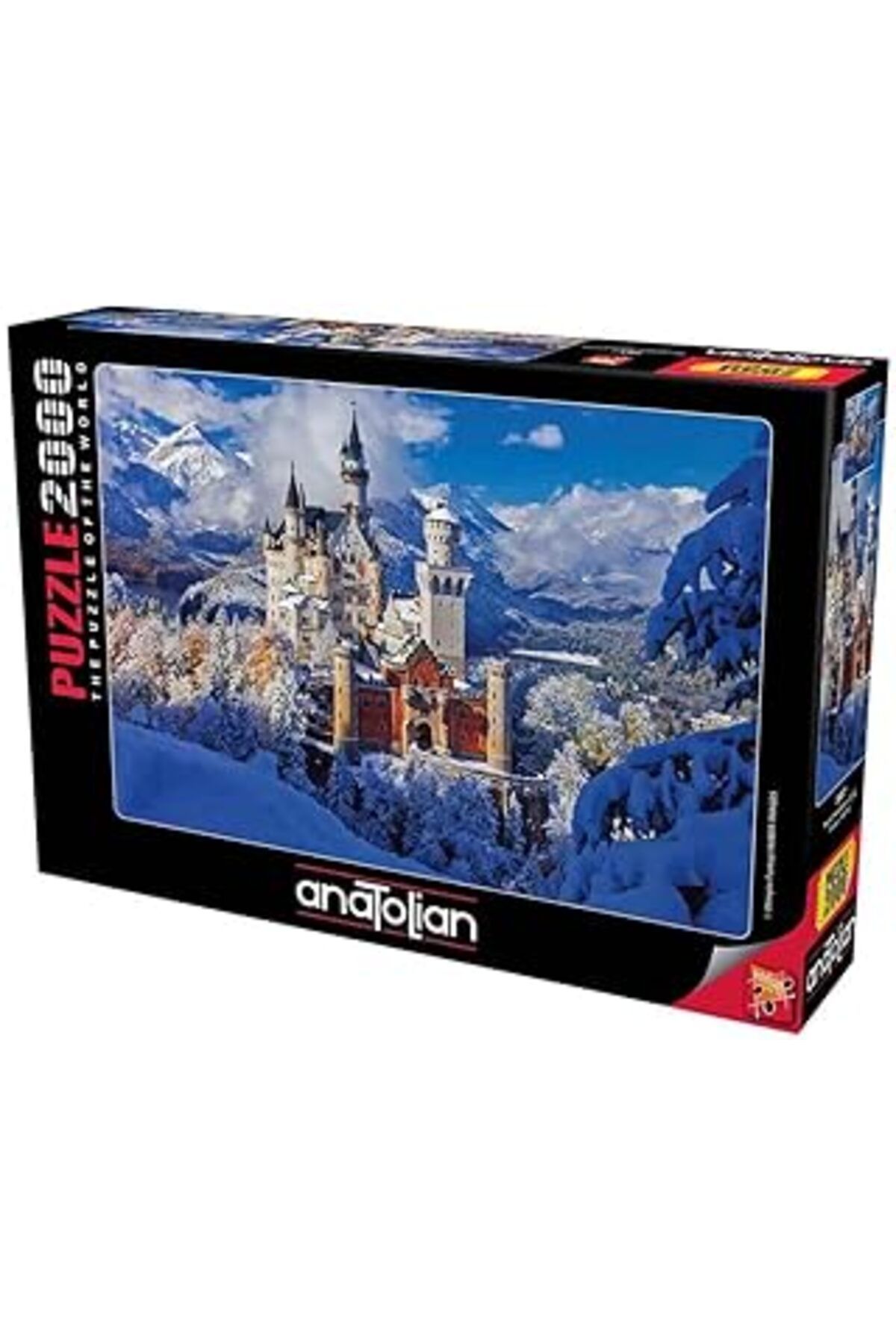 NETWORK ART Anatolian Puzzle - Neuschwanstein Castle / 2000 Parça Puzzle, #3957