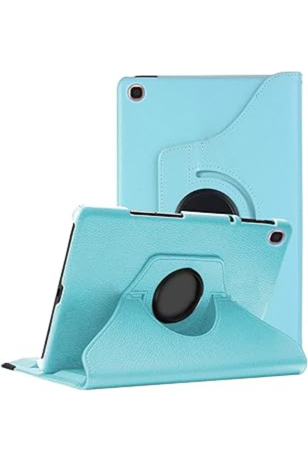 Hepta Collection Caseup Huawei Mediapad T3 7 Uyumlu Kılıf, Caseup 360 Rotating Stand Mavi