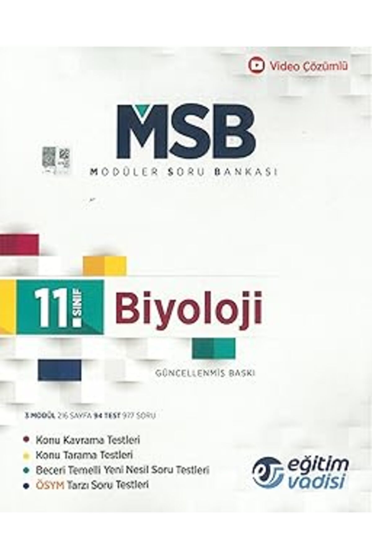 Mu Art Eğitim Vadisi 11. Sınıf Biyoloji Modüler Soru Bankası