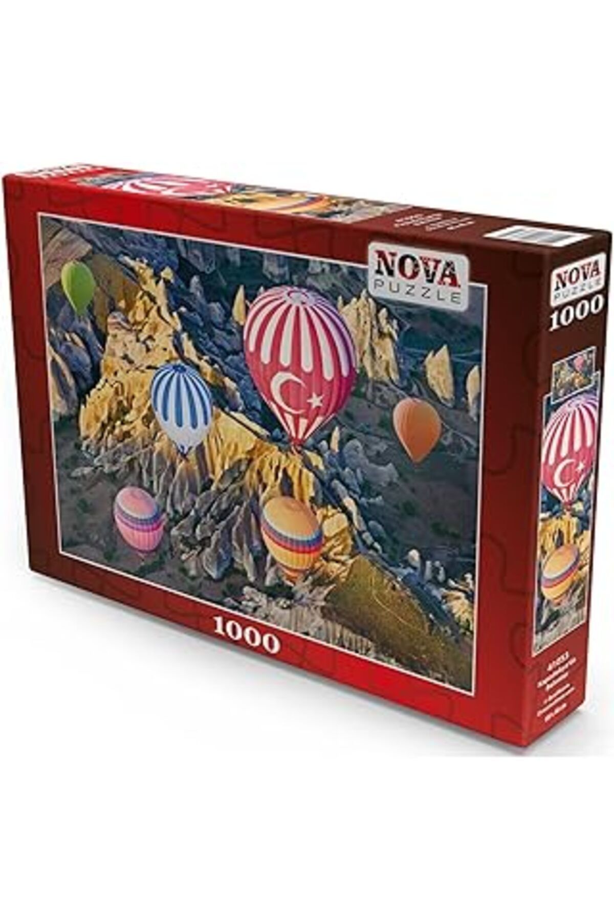 Mu Art Nova Puzzle - 1000 Parça Kapadokya'Da Balonlar Puzzle