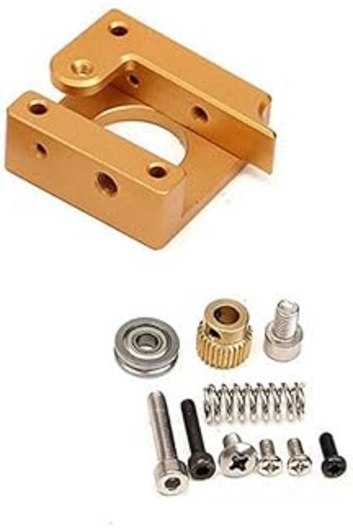 Mu Art Mk8 Alüminyum 1.75Mm Extruder Blok Seti - Sol