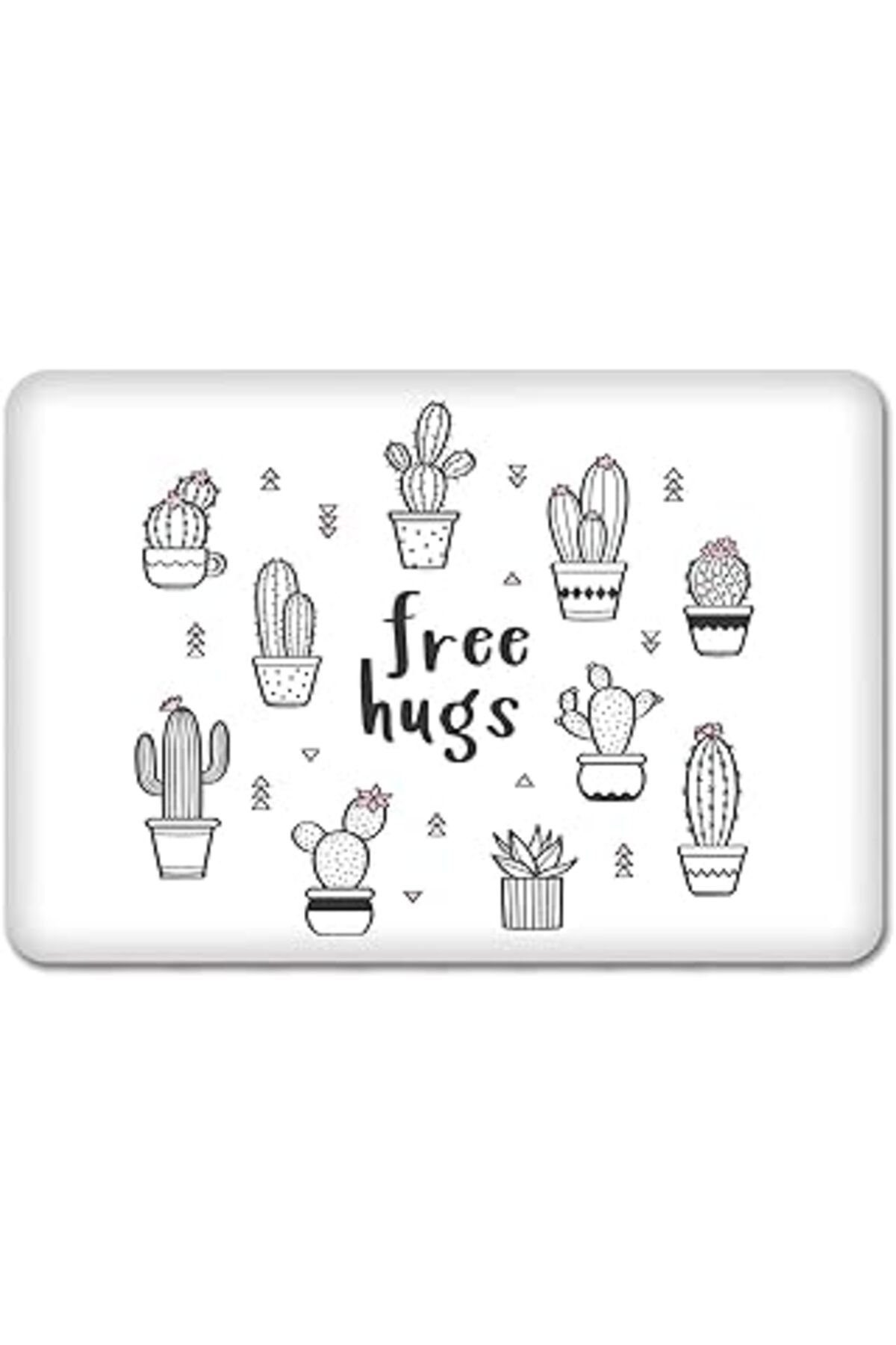 robotrend Decorita Cam Kesme Tahtası - Cam Kesme Tablası | Free Hugs (30Cm X 40Cm)