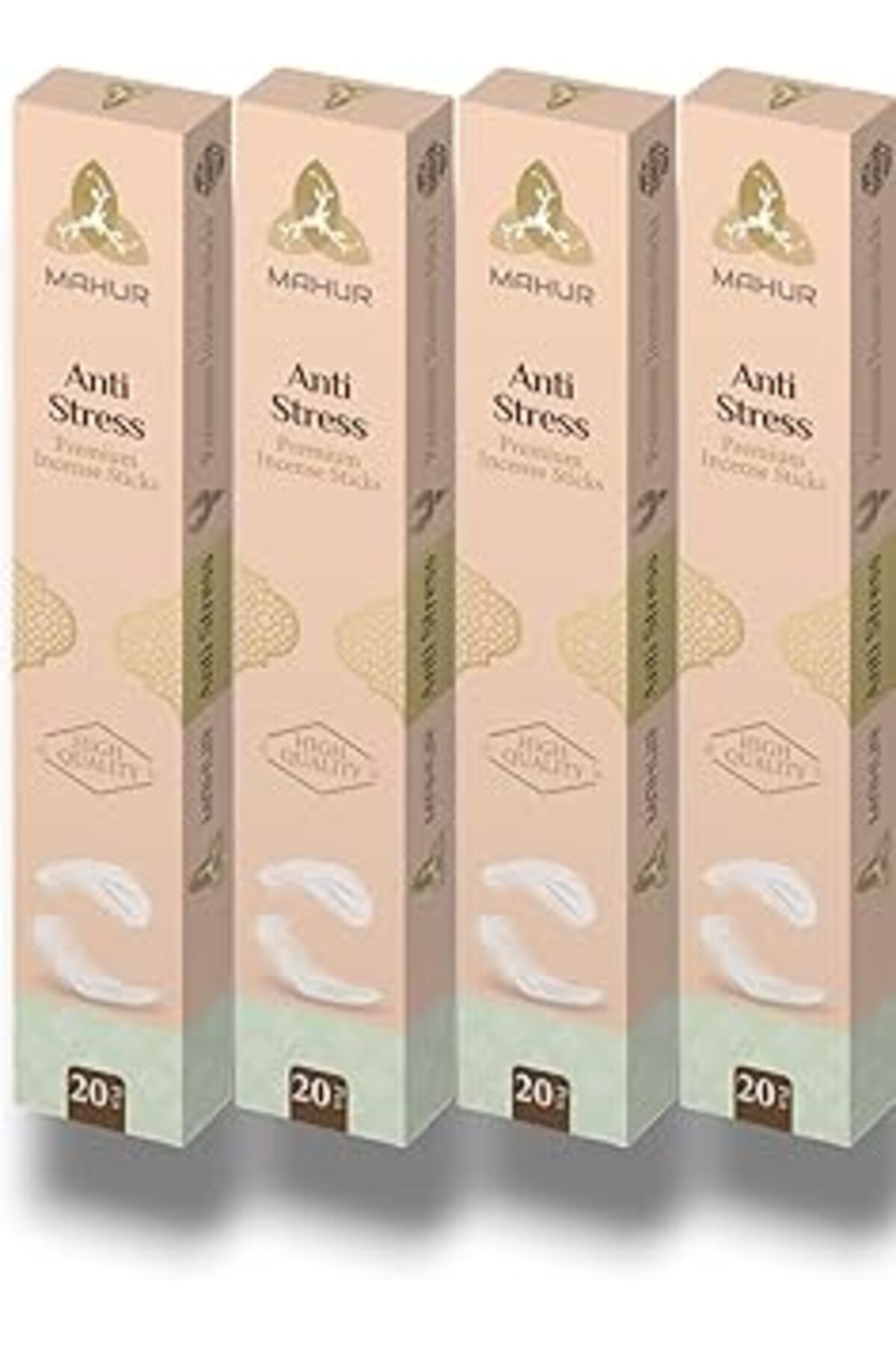 Pazarcan Mahur Anti Stres Premium Tütsü Çubukları, Çok Al, Az Öde, 4 Kutu - 80 Adet Tütsü