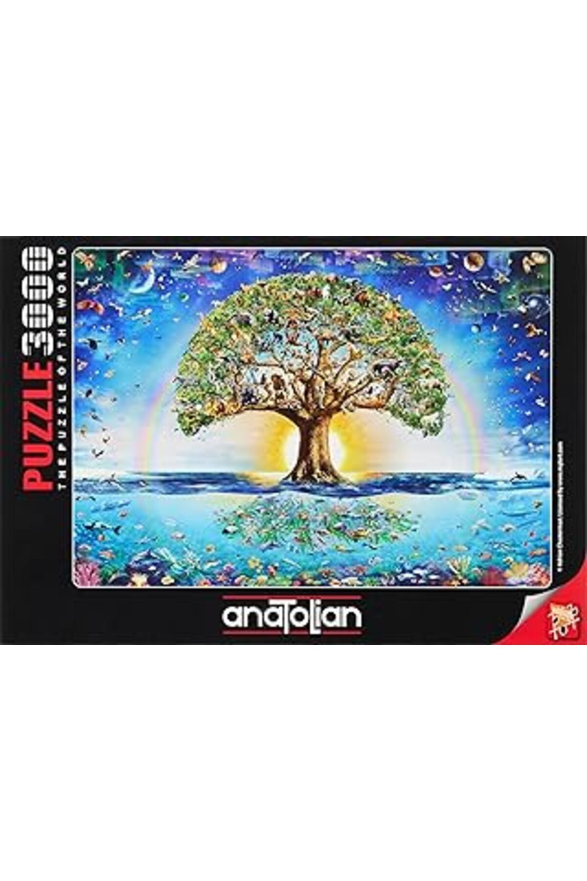 Mu Art Anatolian Puzzle - Hayat Ağacı / 3000 Parça Puzzle, 4927