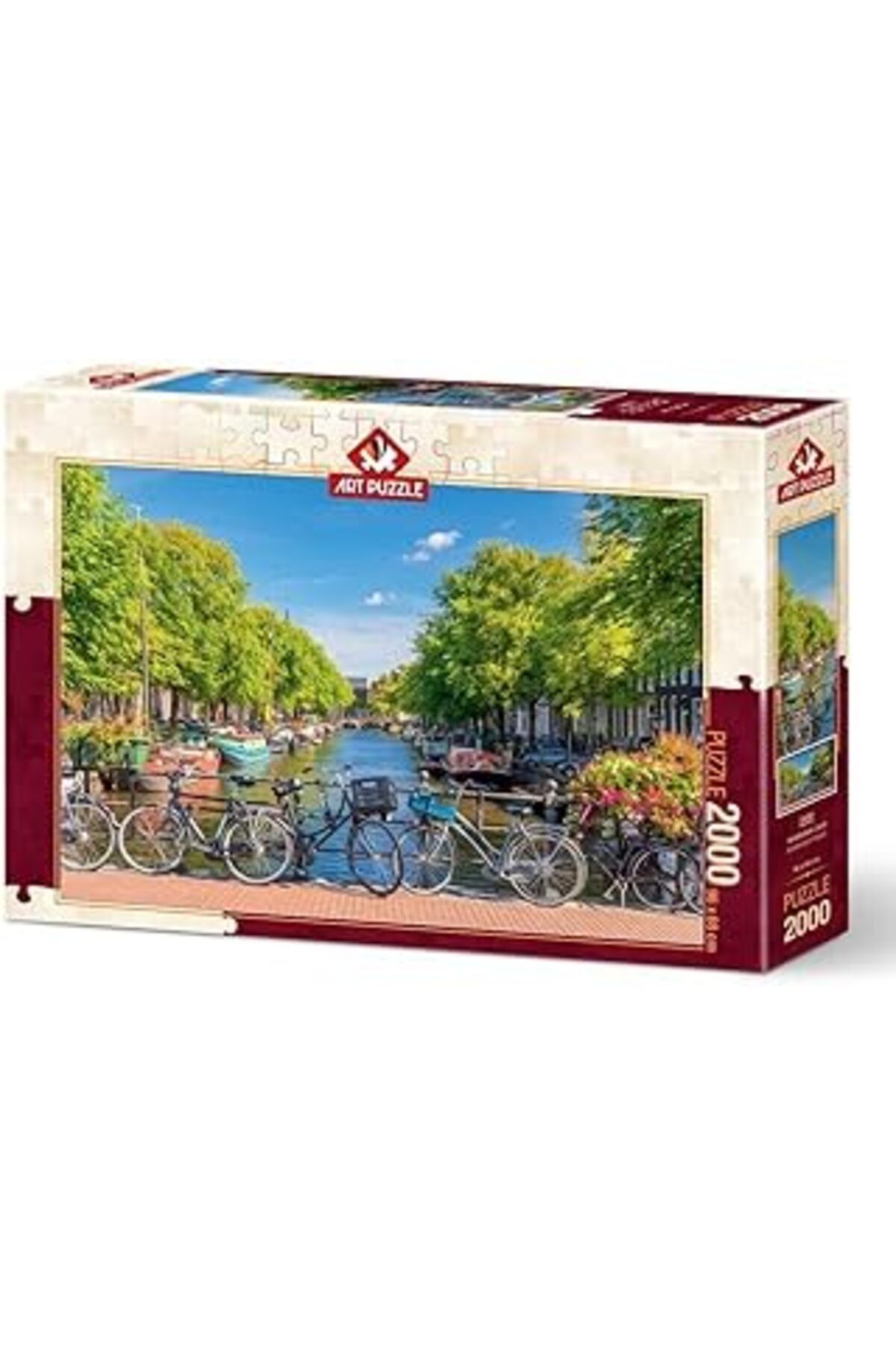 Mu Art Art Puzzle Amsterdam Kanalı 2000 Parça