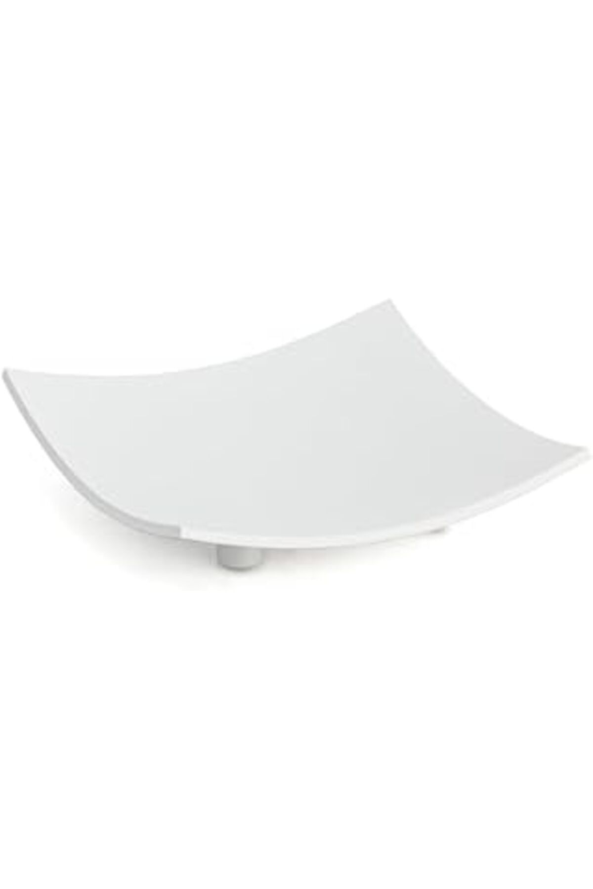 karadağsb System Tezgah Üstü Katı Sabunluk Beyaz Renk 27X115X115 Mm