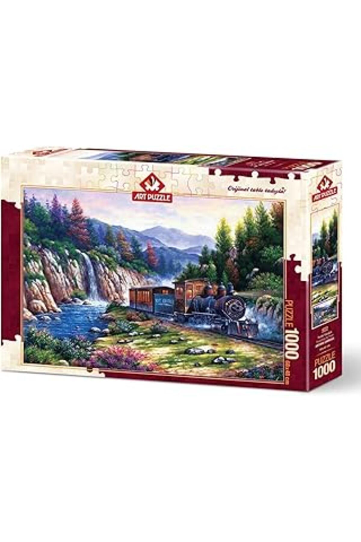 NETWORK ART Art Puzzle Trenle Yolculuk 1000 Parça Puzzle