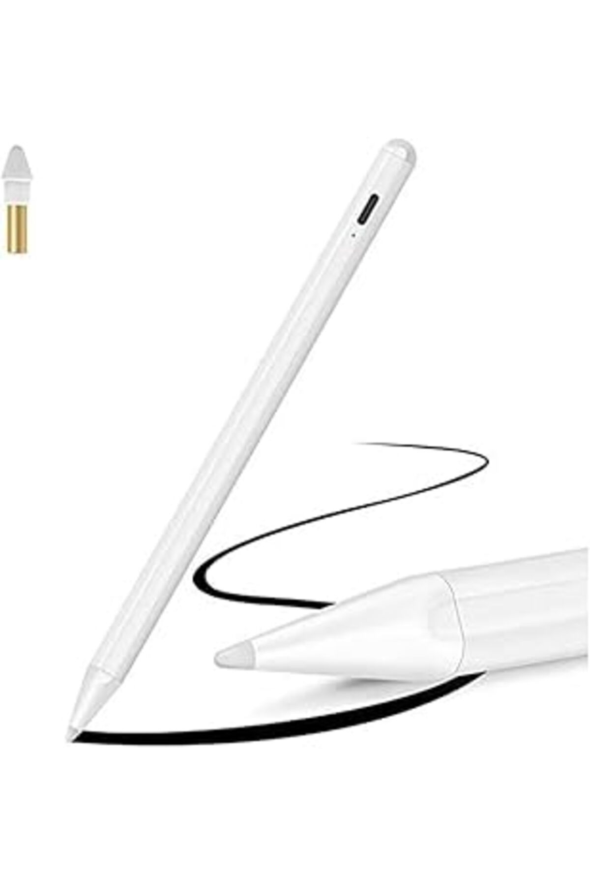 Mu Art Ipad 5. Jenerasyon Ile Uyumlu Ve Üstü Modeller 2018-2022 Profesyonel Dokunmatik Kalem Avuç İçi Redd