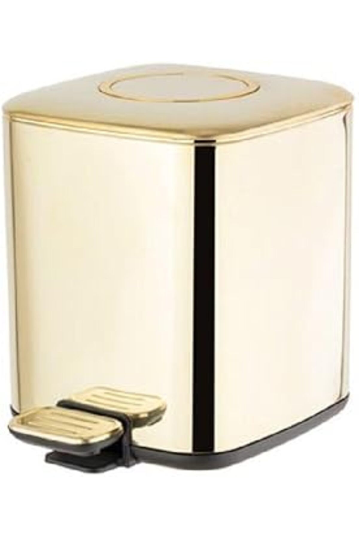 robotrend System Pedallı Gold Çöp Kovası 9 Lt / 310X230X310 Mm