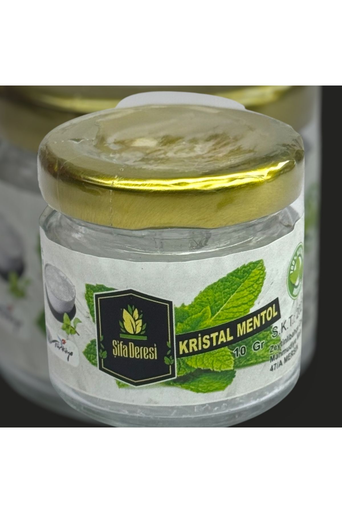 GLŞ ŞİFAHANEM ORGANİK AKTAR kristal mentol 10 gram şifa deresi menthol tane iri mentol