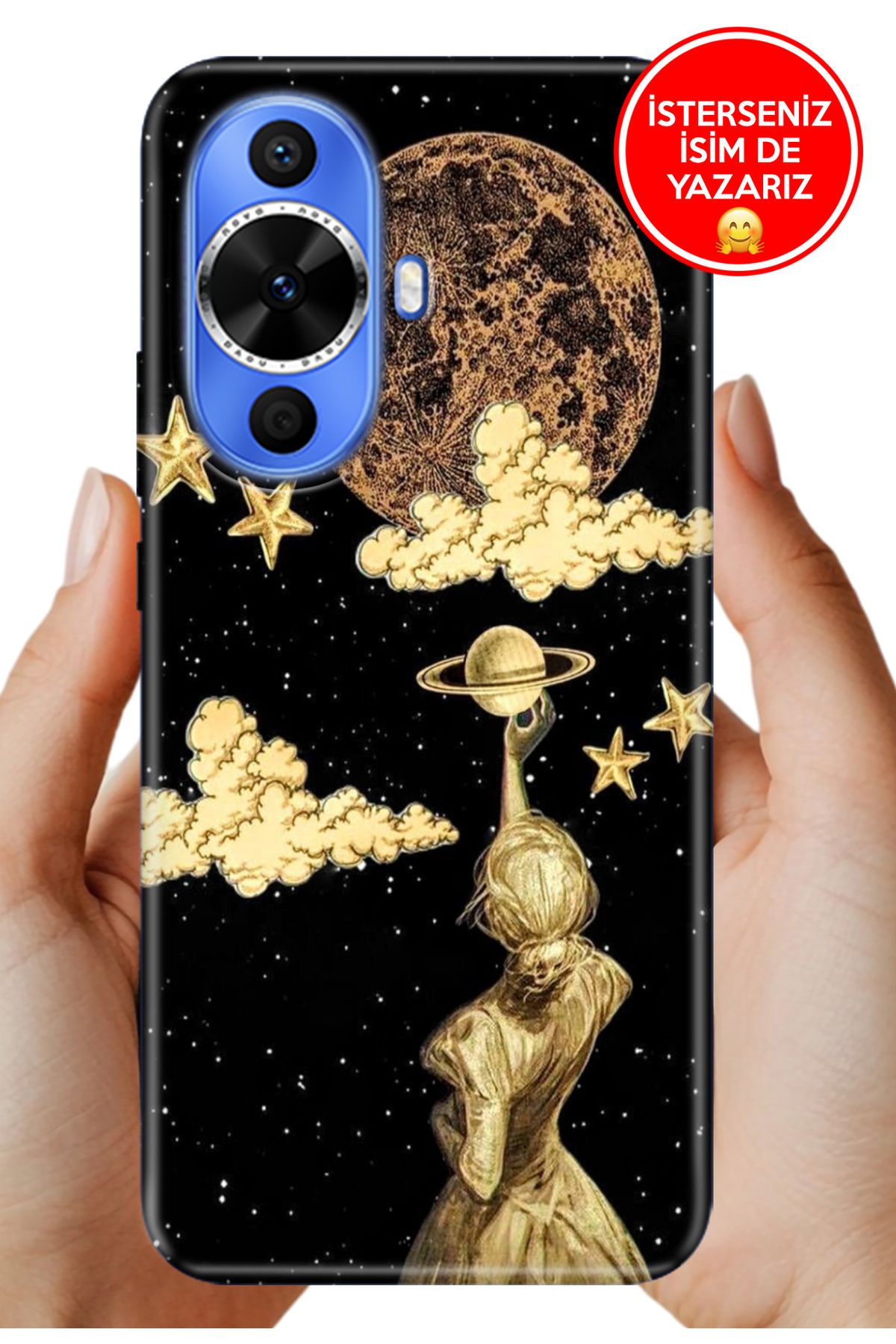 Cekuonline Huawei Nova 12S Kılıf Kamera Koruma Vip-Seri Esnek Silikon Mars9999
