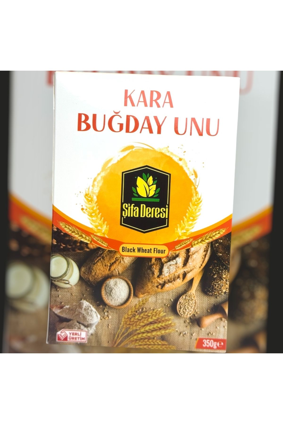 GLŞ ŞİFAHANEM ORGANİK AKTAR kara buğday unu 350 gr şifa deresi1