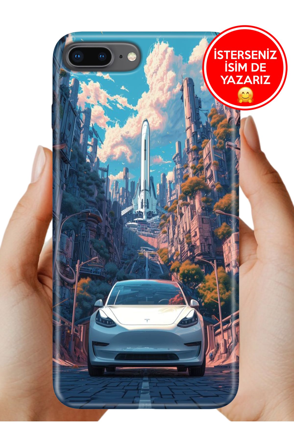 Cekuonline iPhone 7 Plus - 8 Plus Kılıf Kamera Koruma Vip-Seri Esnek Silikon Model Y