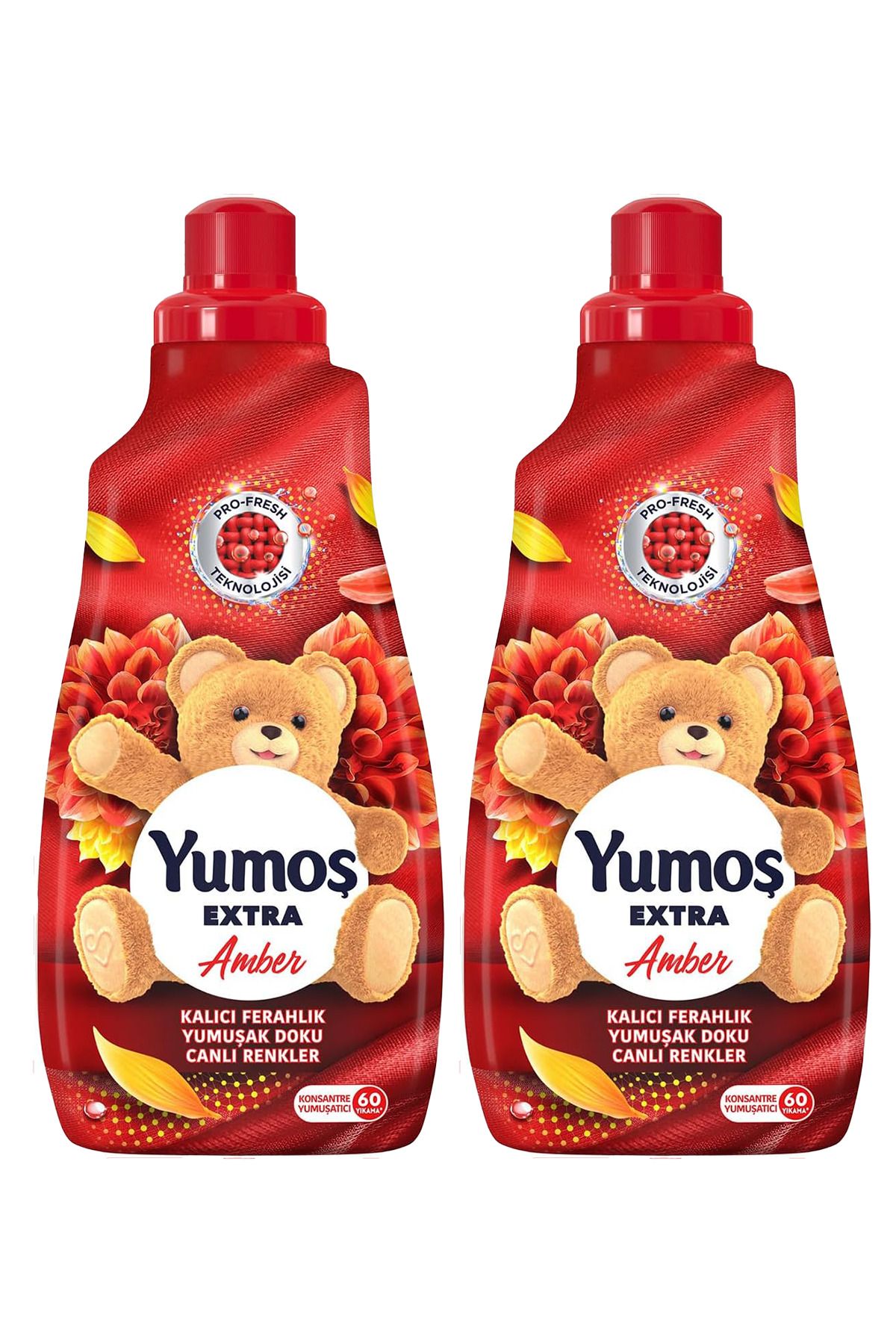 Yumoş YUMOŞ EXTRA 1440 ML AMBER 2Lİ