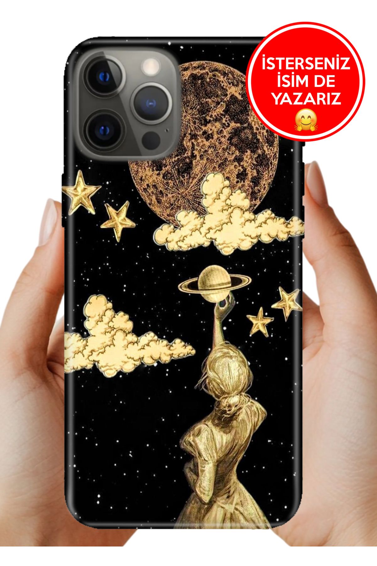 Cekuonline iPhone 12 Pro Max 6.7 5G Kılıf Kamera Koruma Vip-Seri Esnek Silikon Mars9999