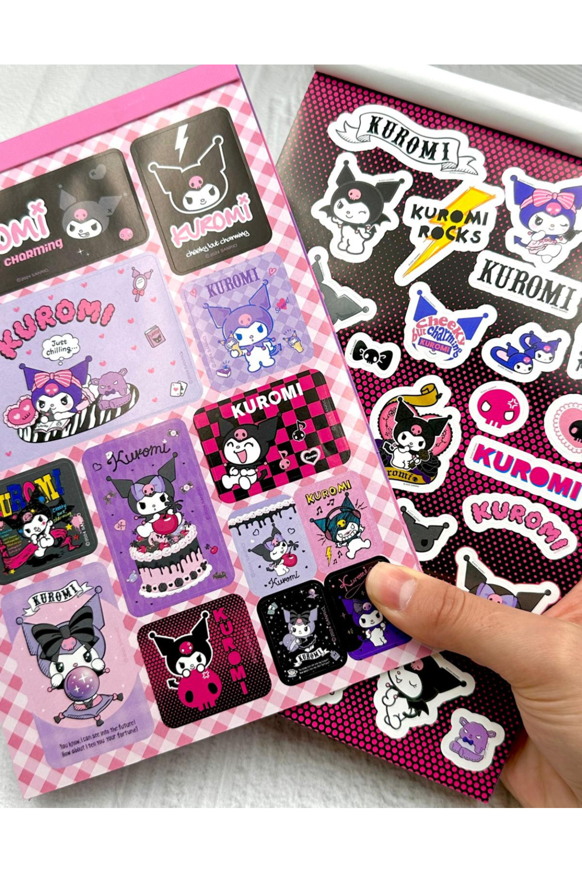 ZeCo Collection Kuromi ve Sanrio Karakterleri Sticker Albümü Seti